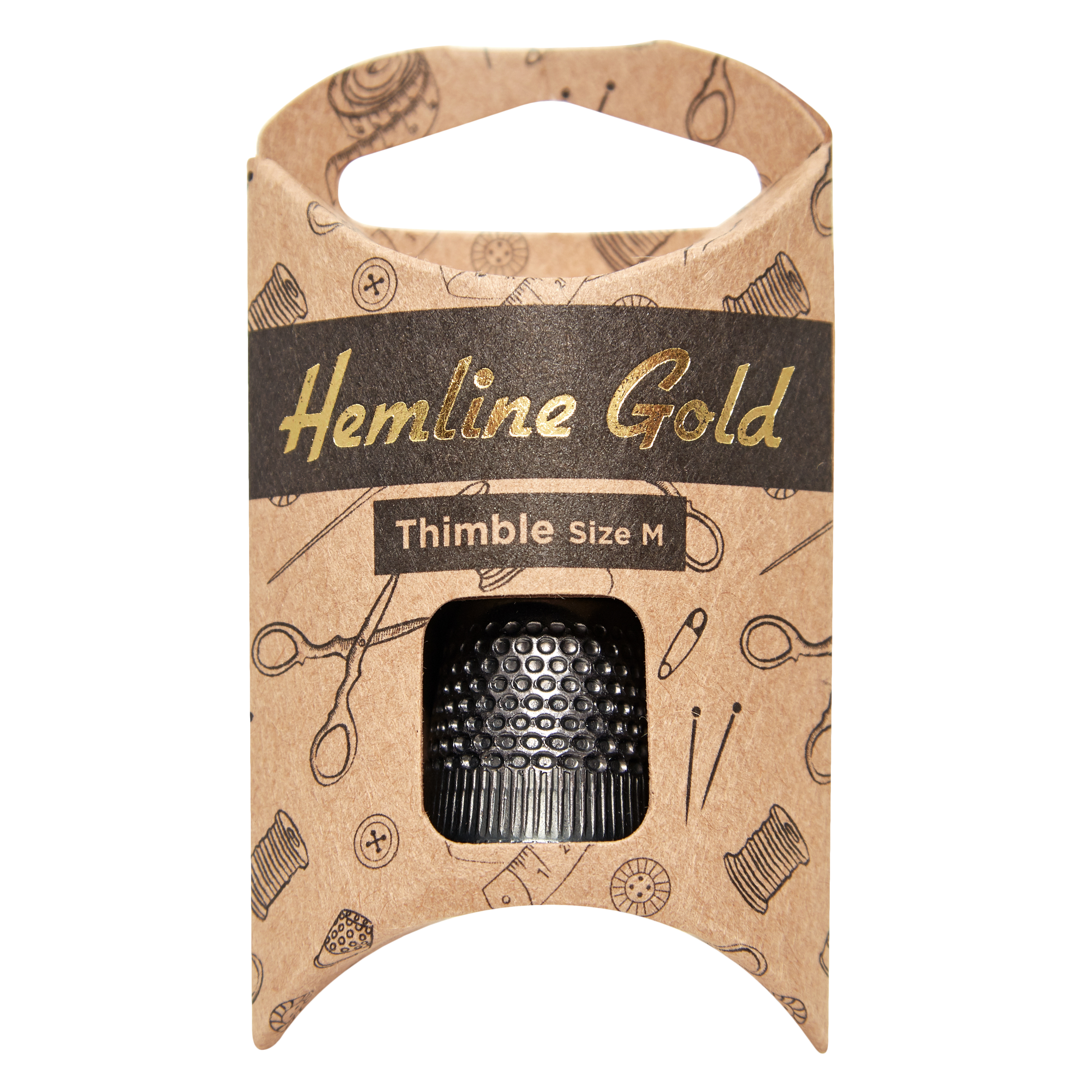 Picture of Thimble: Premium Quality: Medium: Black