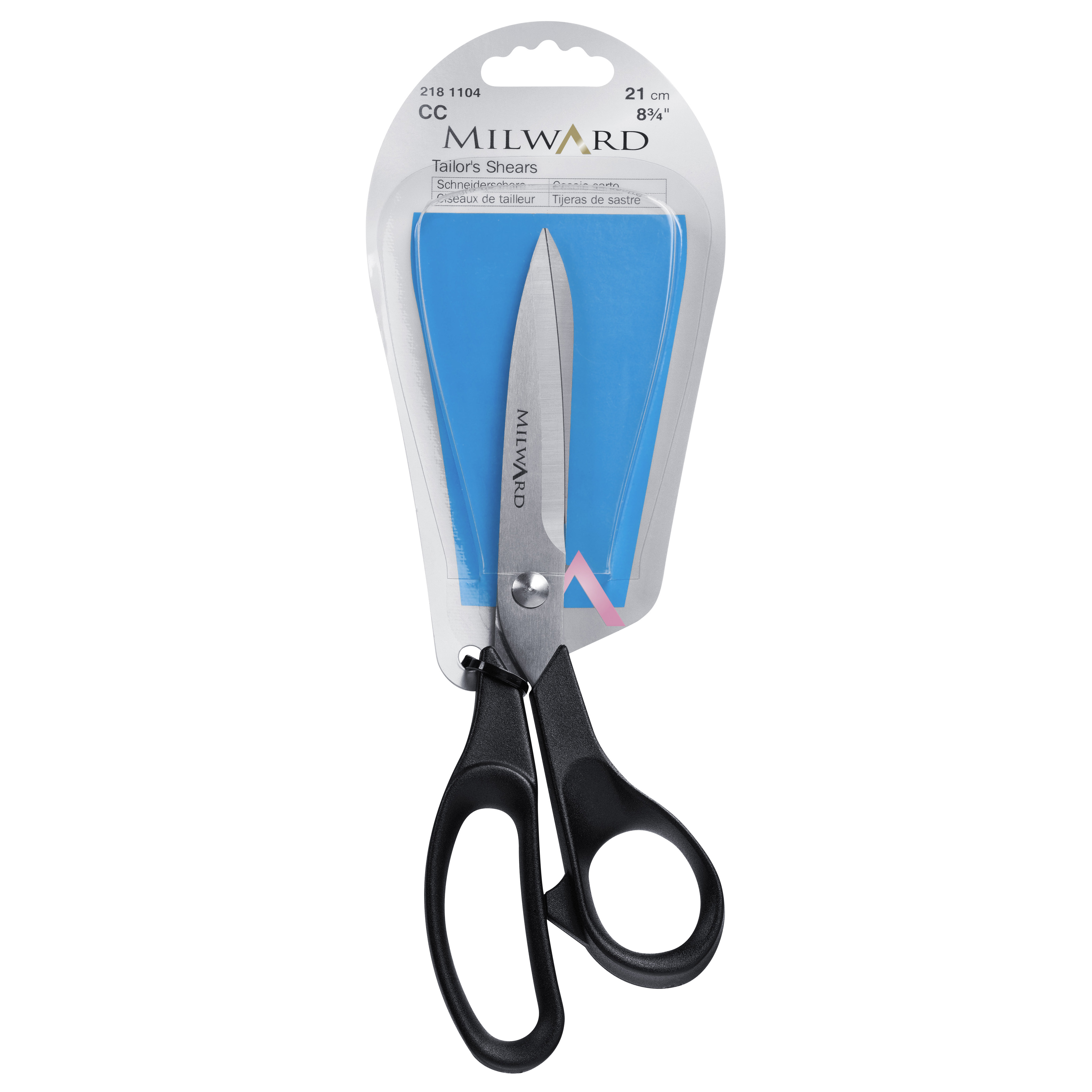 Picture of Scissors: Tailors Shears: 21cm: Plastic Handle