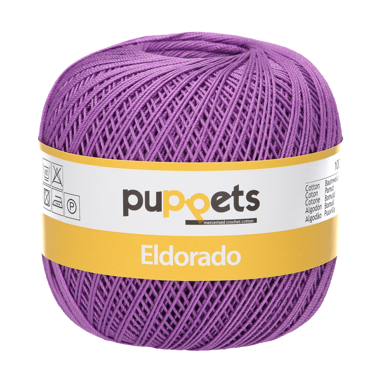 Puppets Eldorado No 10 10 x 50g Purple Puppet Groves and Banks