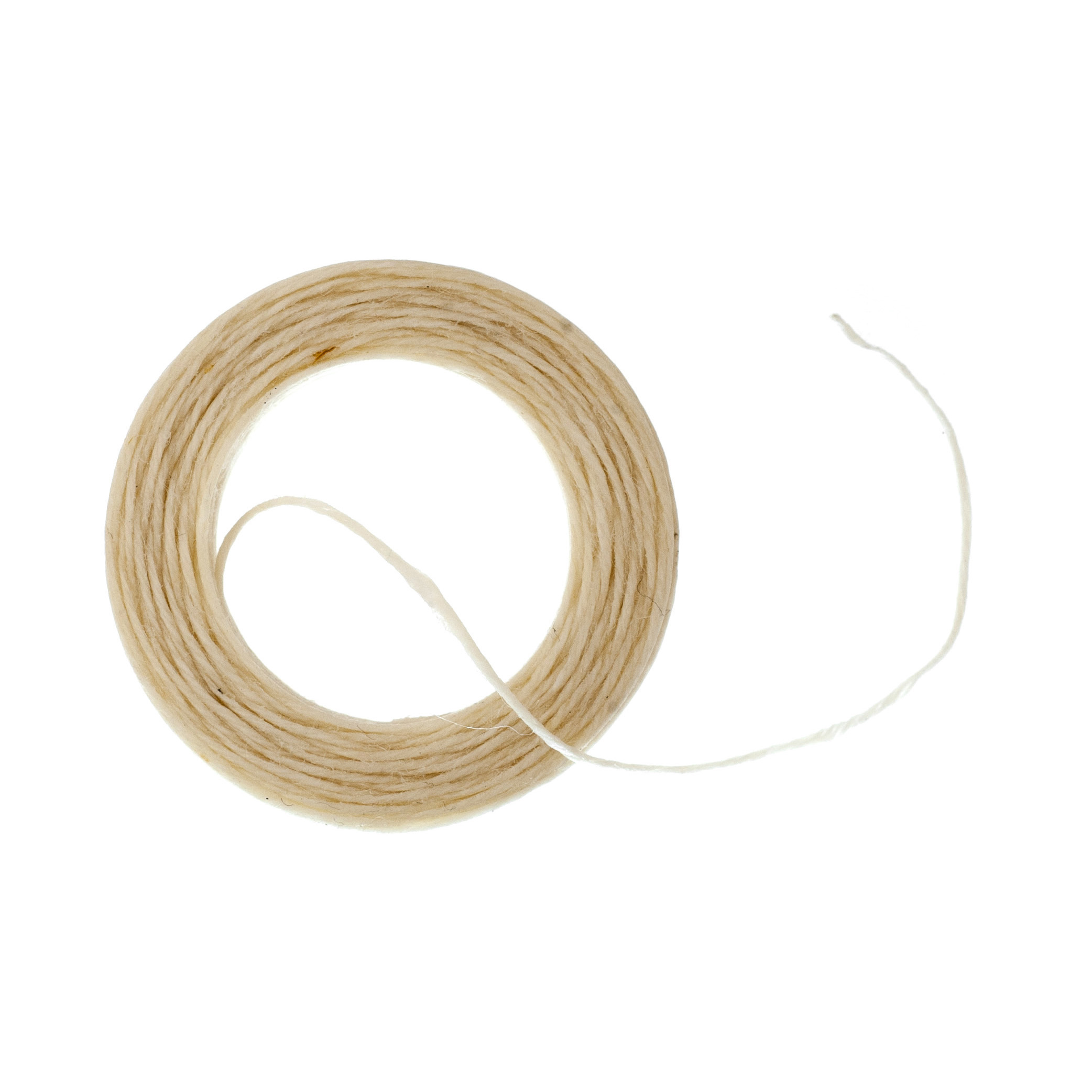 Waxed Thread 10 Packs of 23m Natural Trimits Groves and Banks