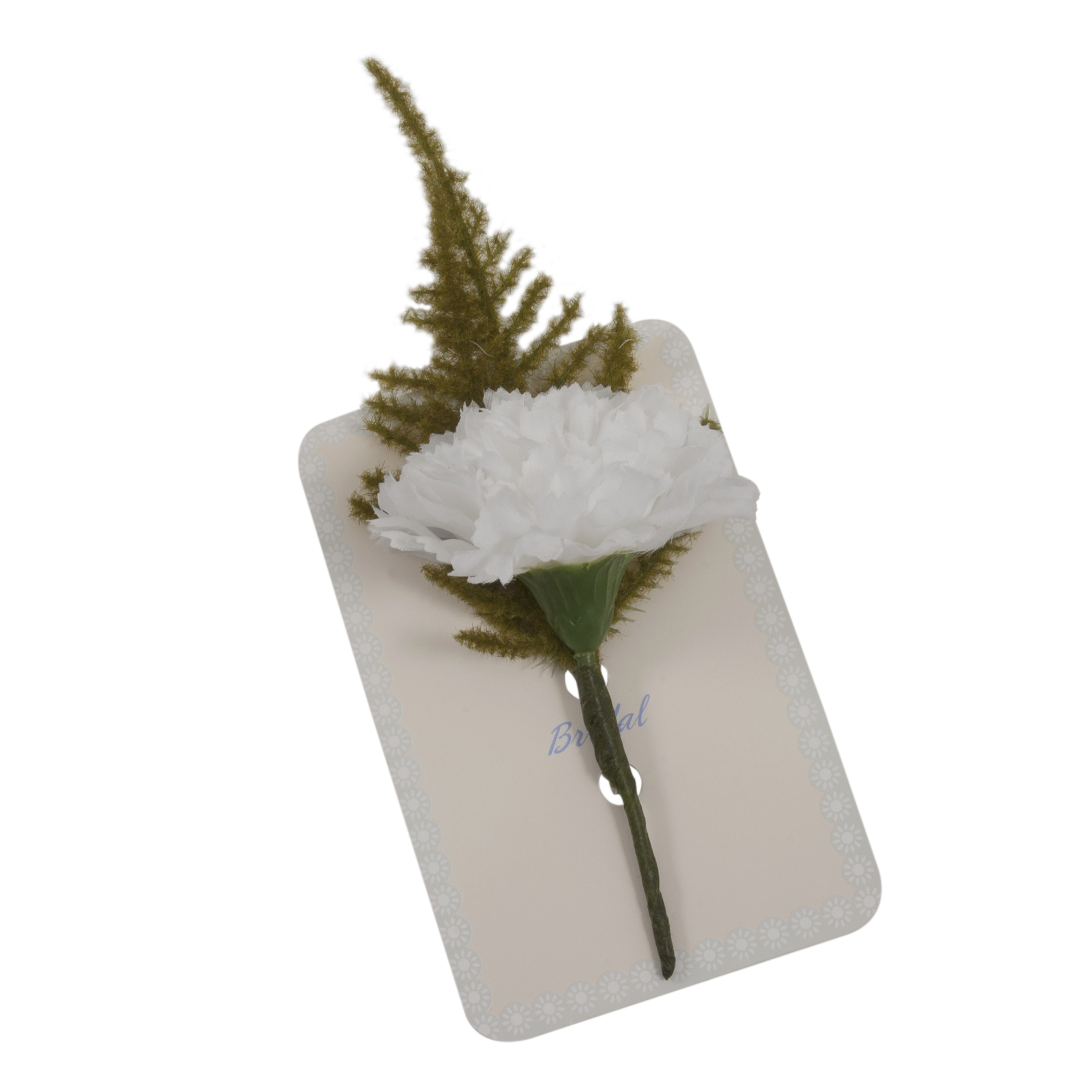 Picture of Corsage: Carnation: 7cm: White