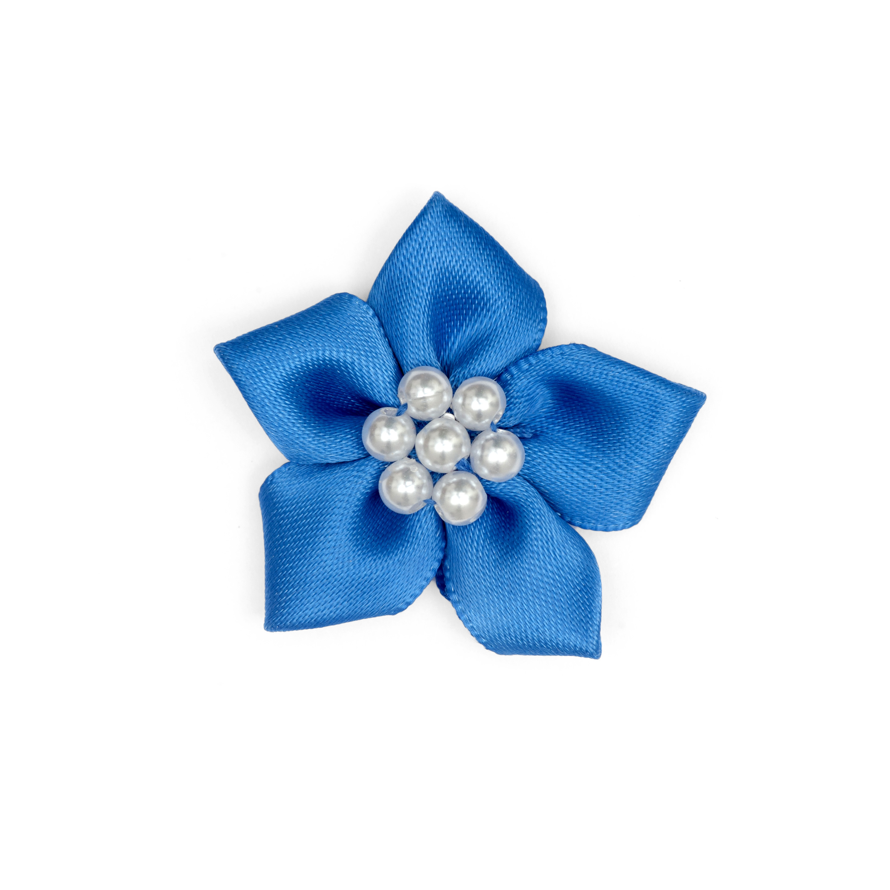 Satin Star with Pearls: Royal Blue - Groves - Groves and Banks