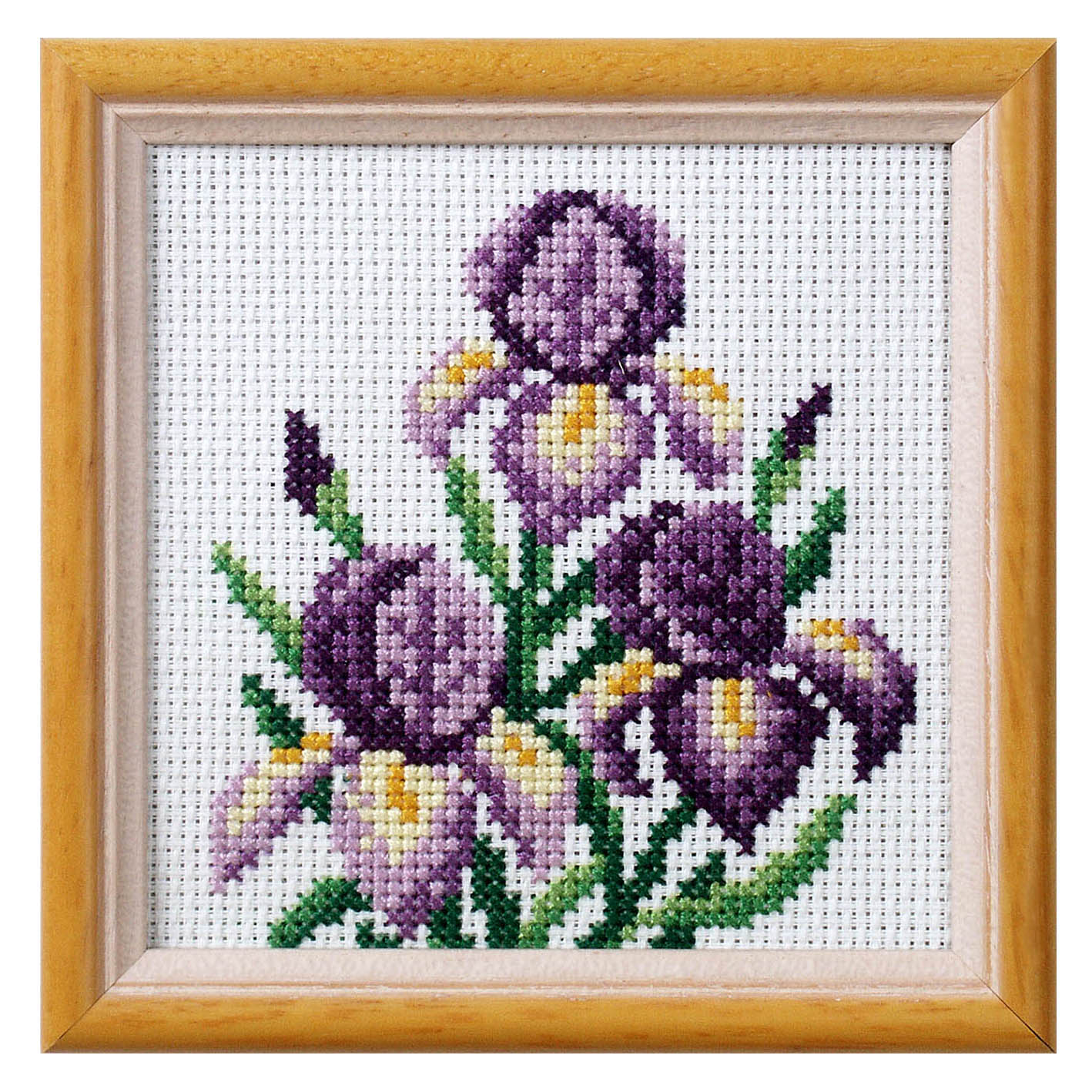 Cross Stitch Kit Iris Orchidea Groves and Banks