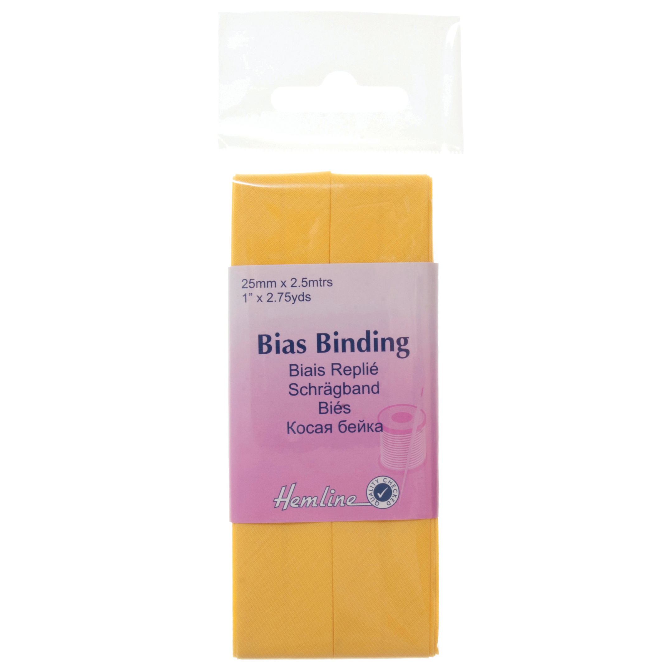 Trim Bias Binding Polycotton 2 5m X 25mm Lemon Hemline Groves trim-bias-binding-polycotton-2-5m-x-25mm-lemon-hemline-groves