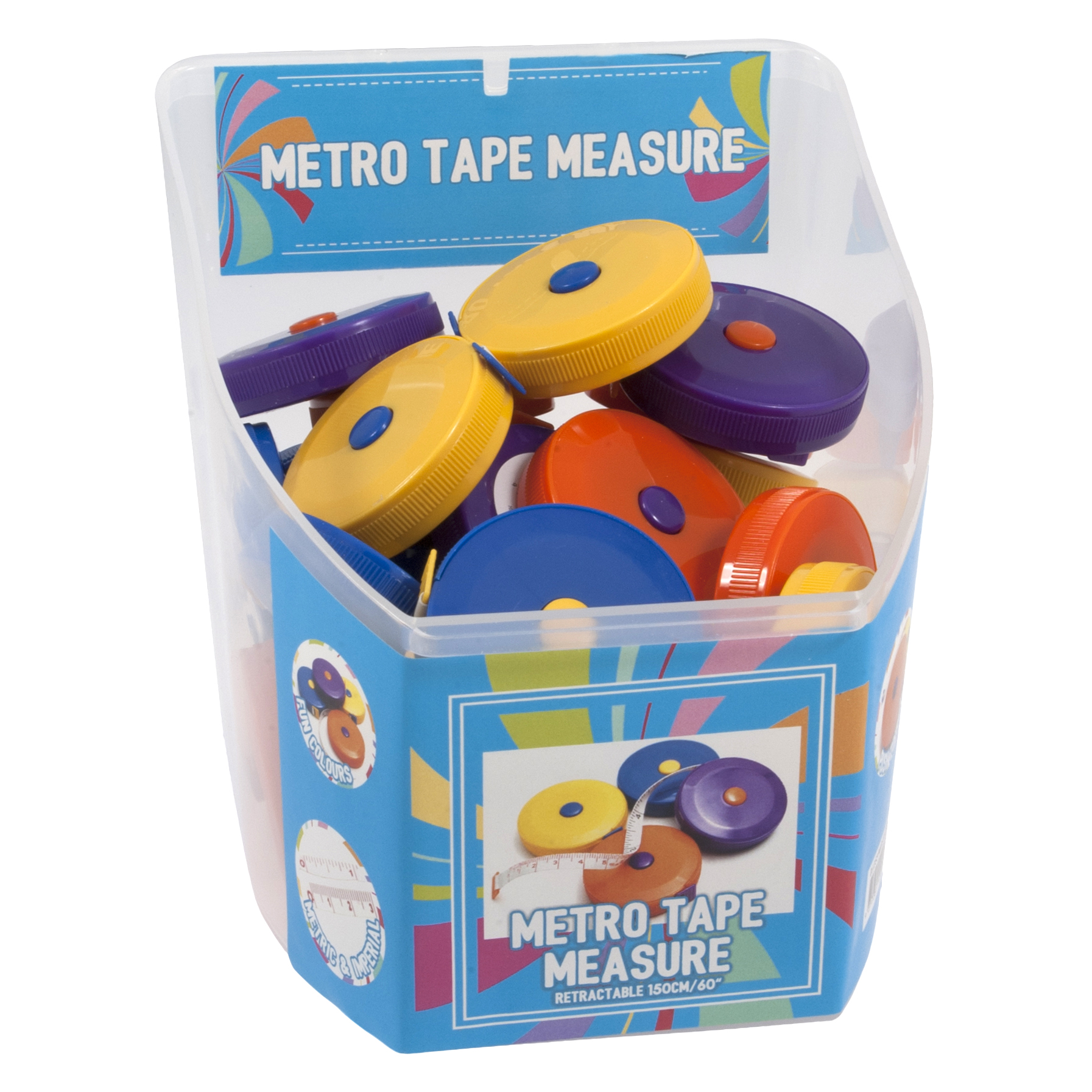 Picture of Counter Display Unit: Tape Measures: 1.5m: 36 Pieces