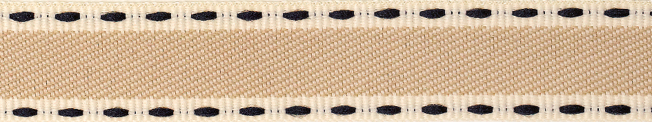Picture of Vintage Stitch: 4m x 15mm: Oatmeal