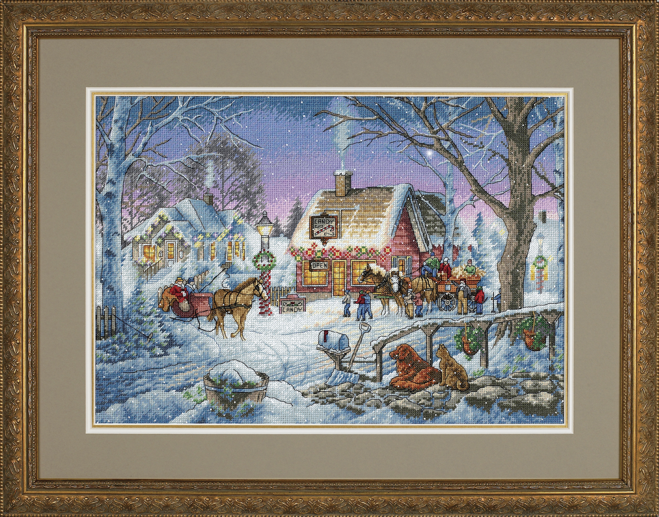 Picture of Counted Cross Stitch Kit: The Gold Collection: Sweet Memories