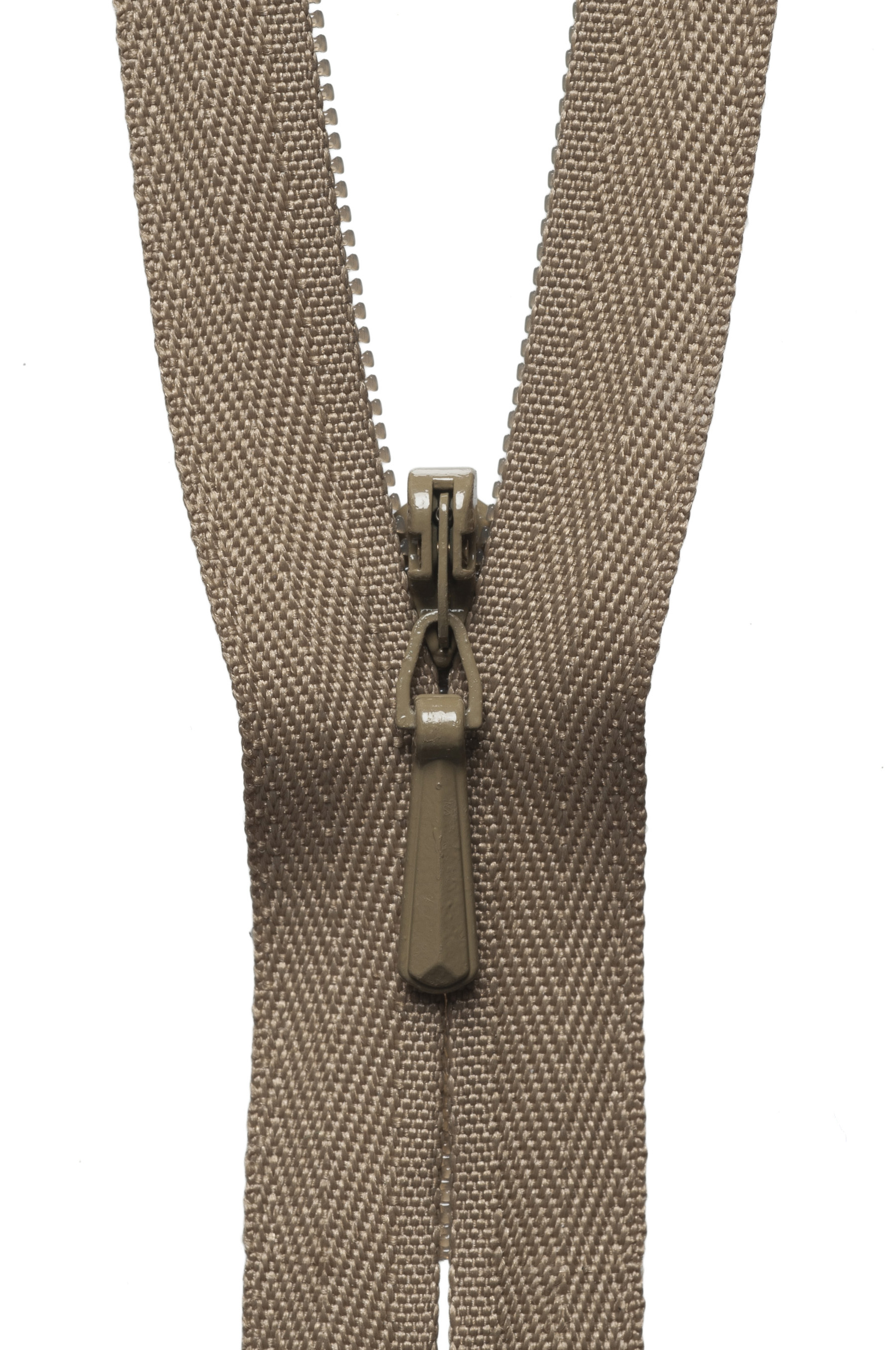 Concealed Zip 56cm Sandalwood YKK Groves and Banks