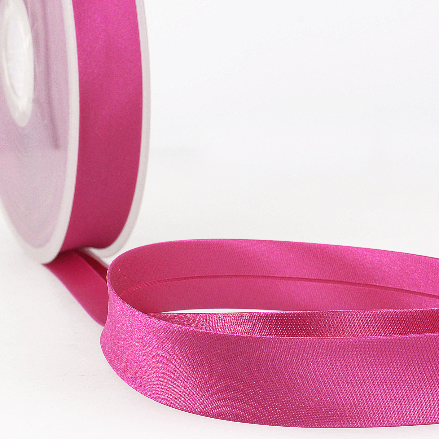 Trim Bias Binding Satin 25m x 20mm Hot Pink Stephanoise Groves