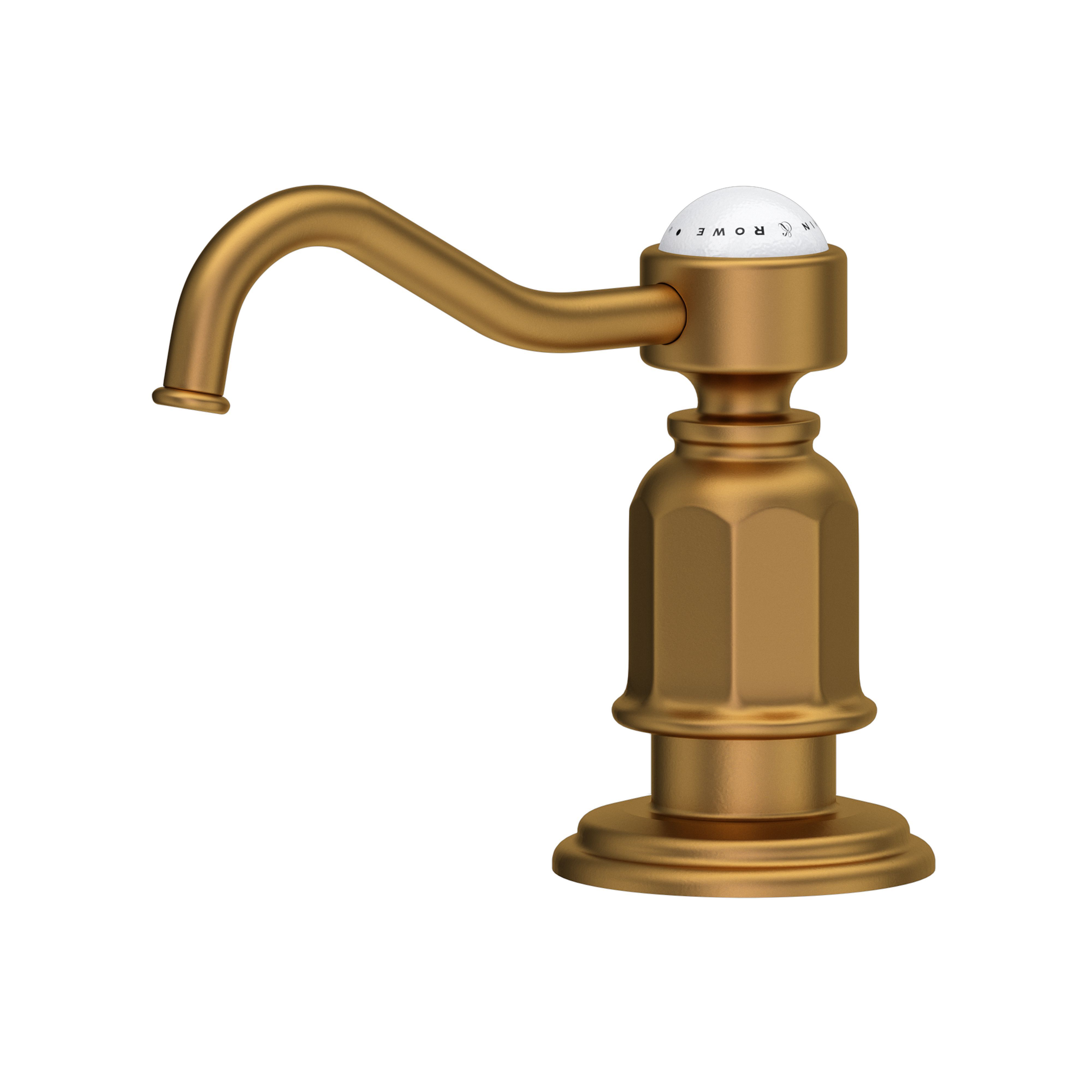 Phoenician Deck mounted soap dispenser