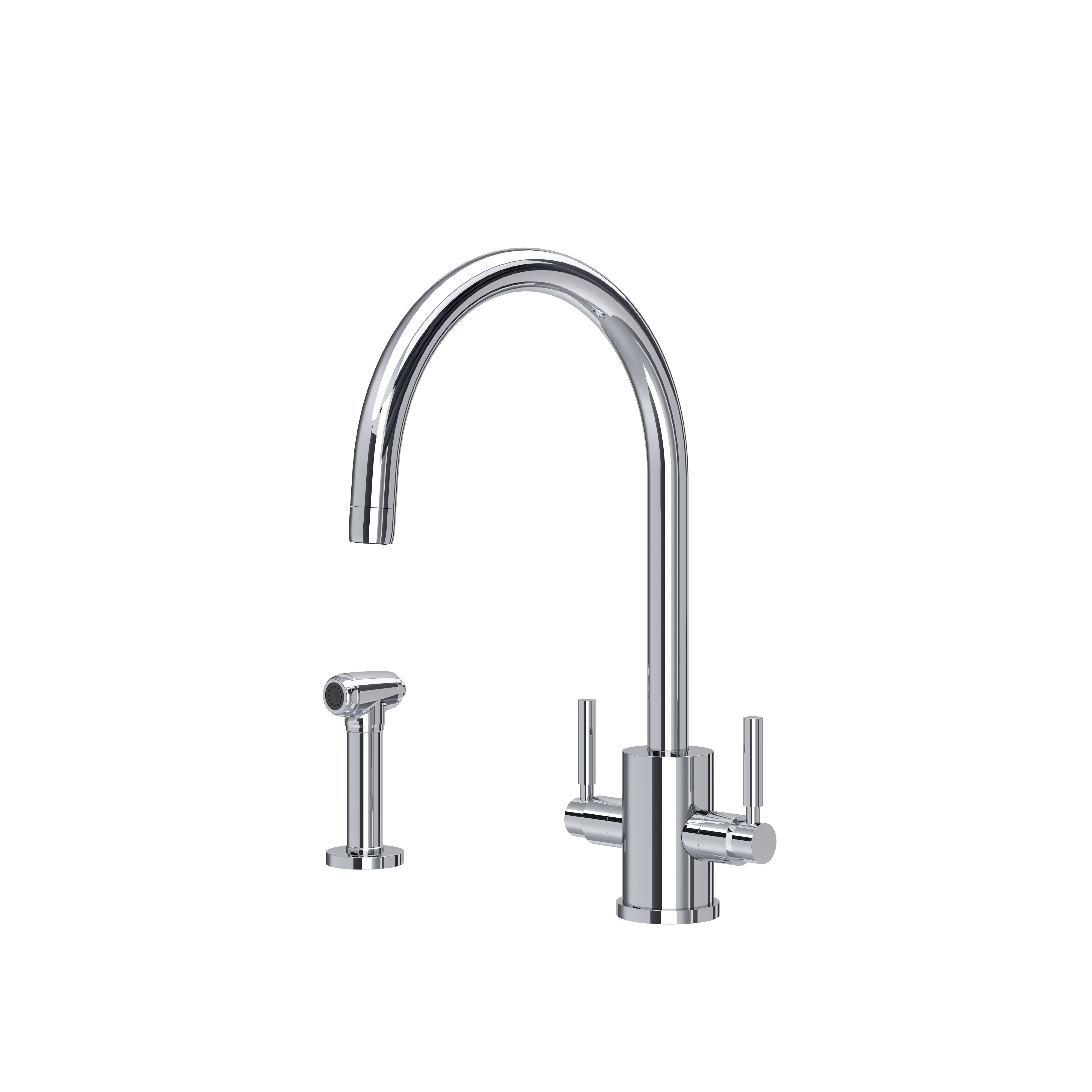 Juliet Round Monobloková baterie k dřezu s oplachovací sprškou