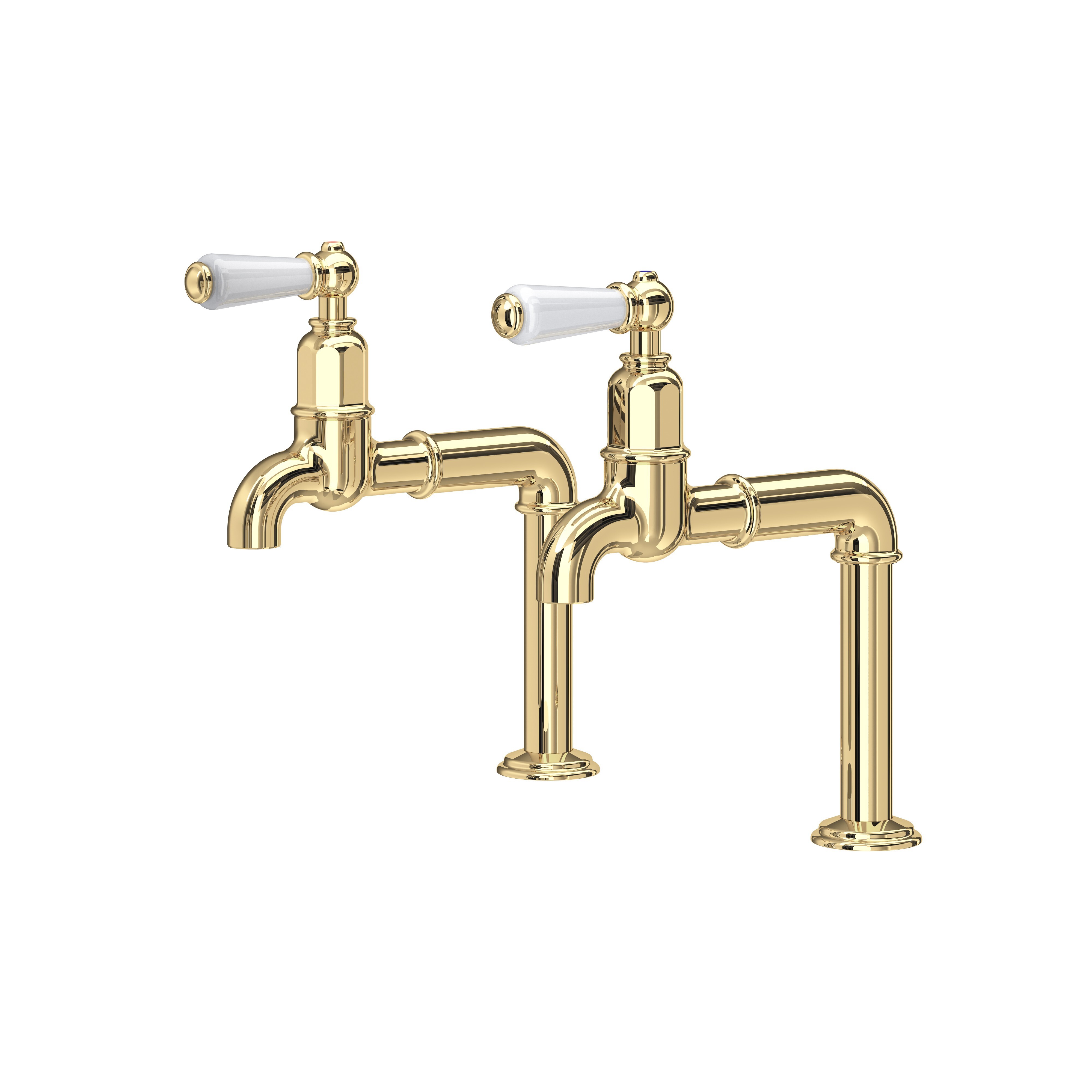 Ionian Deck mounted bibcock taps