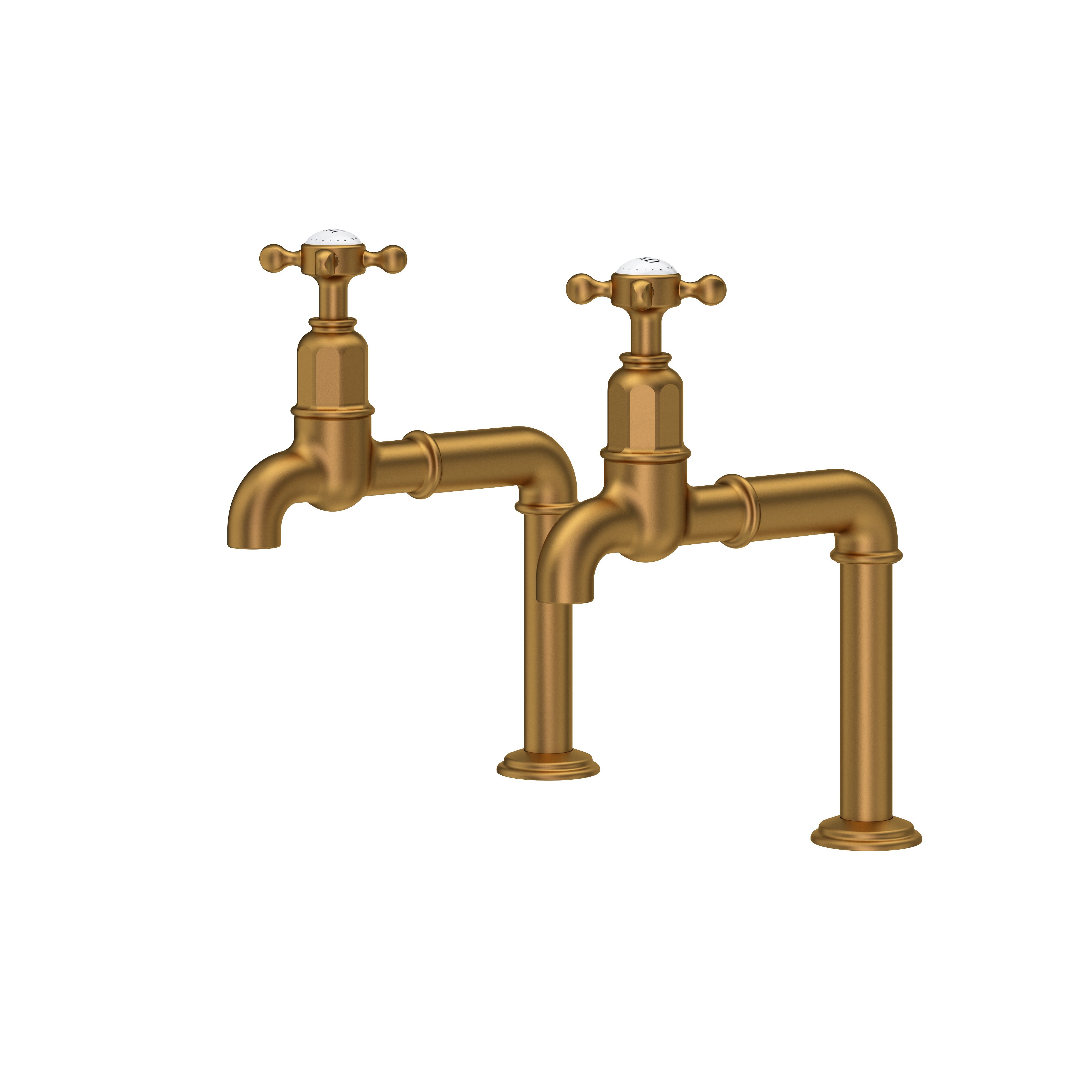 Ionian Deck mounted bibcock taps