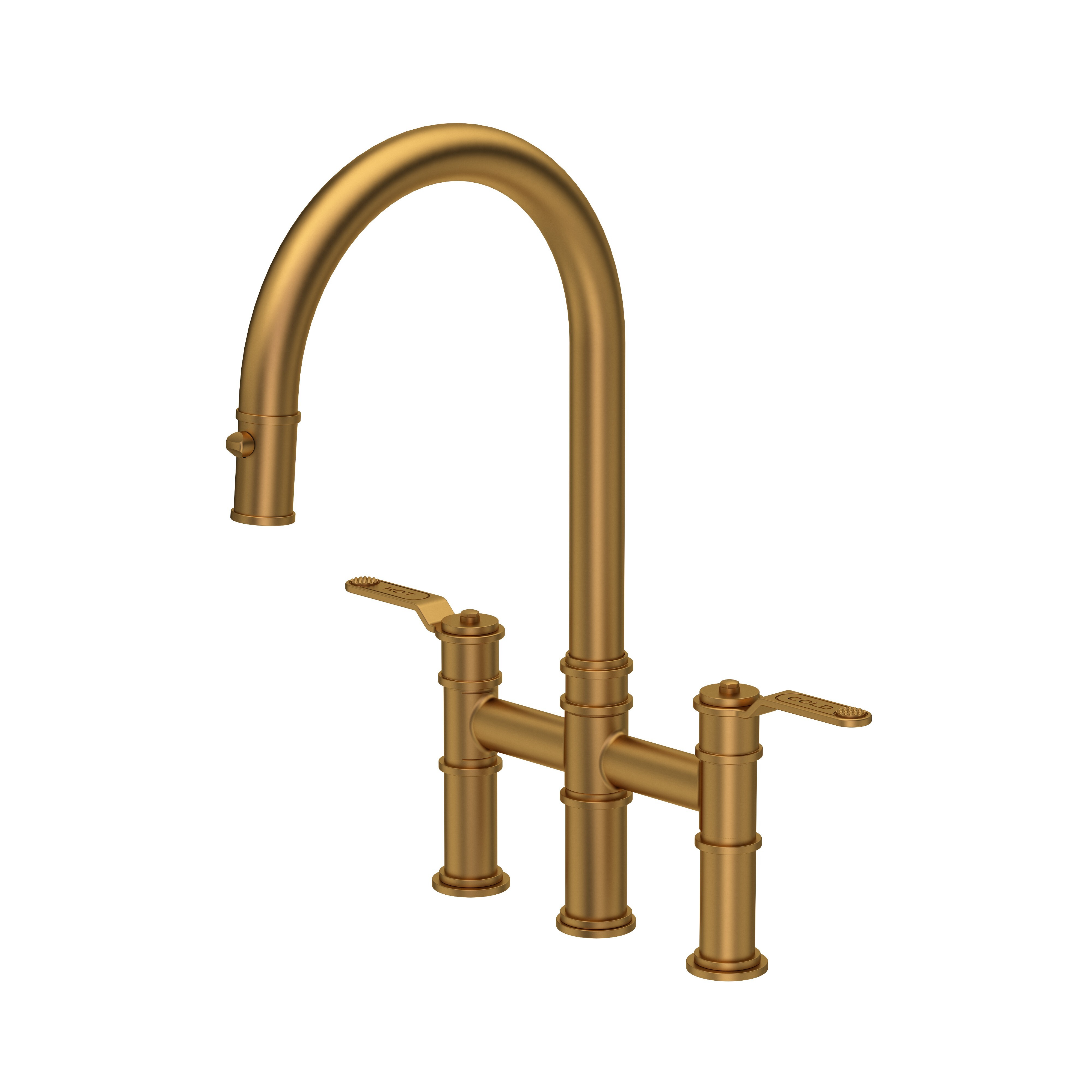 Armstrong Bridge sink mixer with pull-down rinse