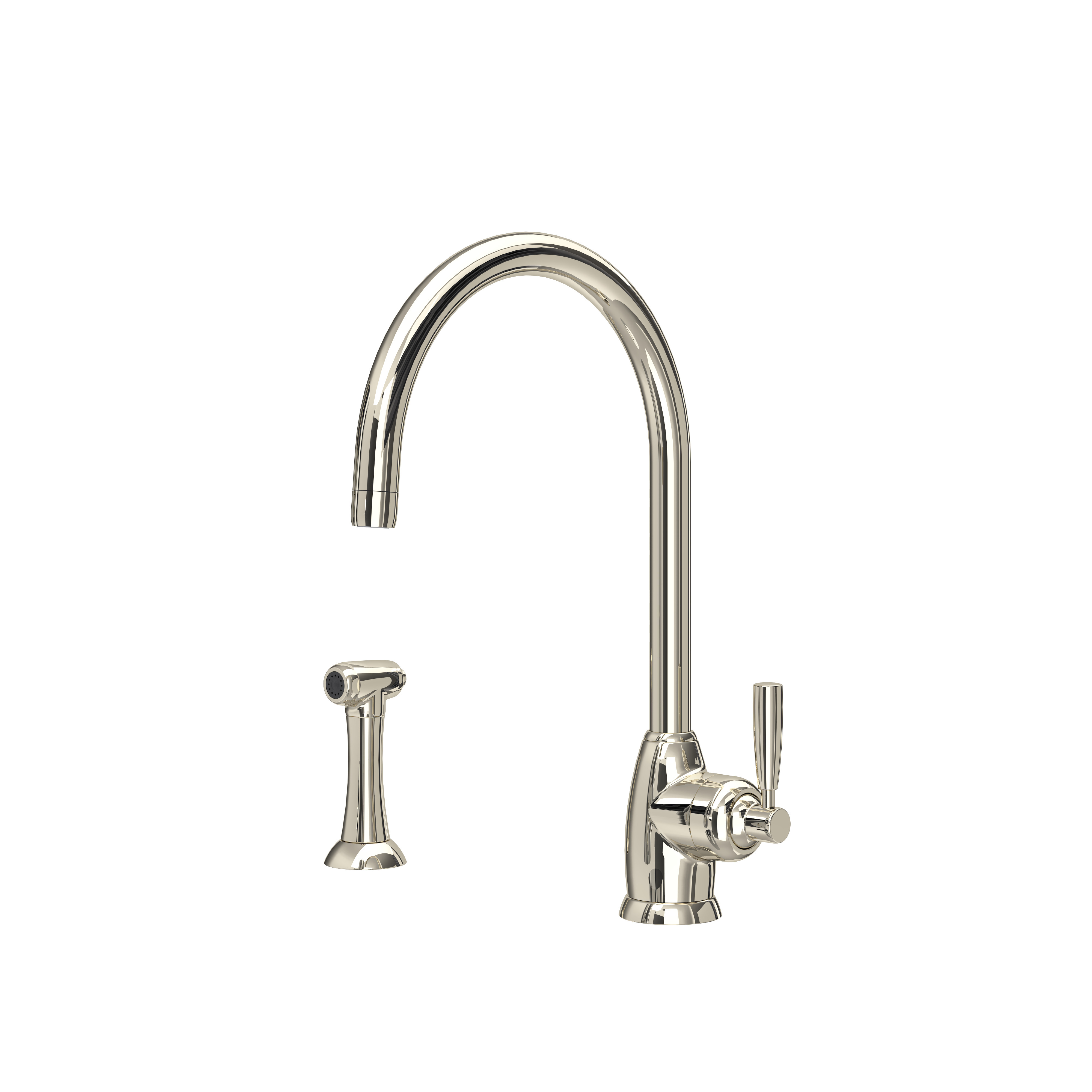Langbourn Monobloc sink mixer with rinse