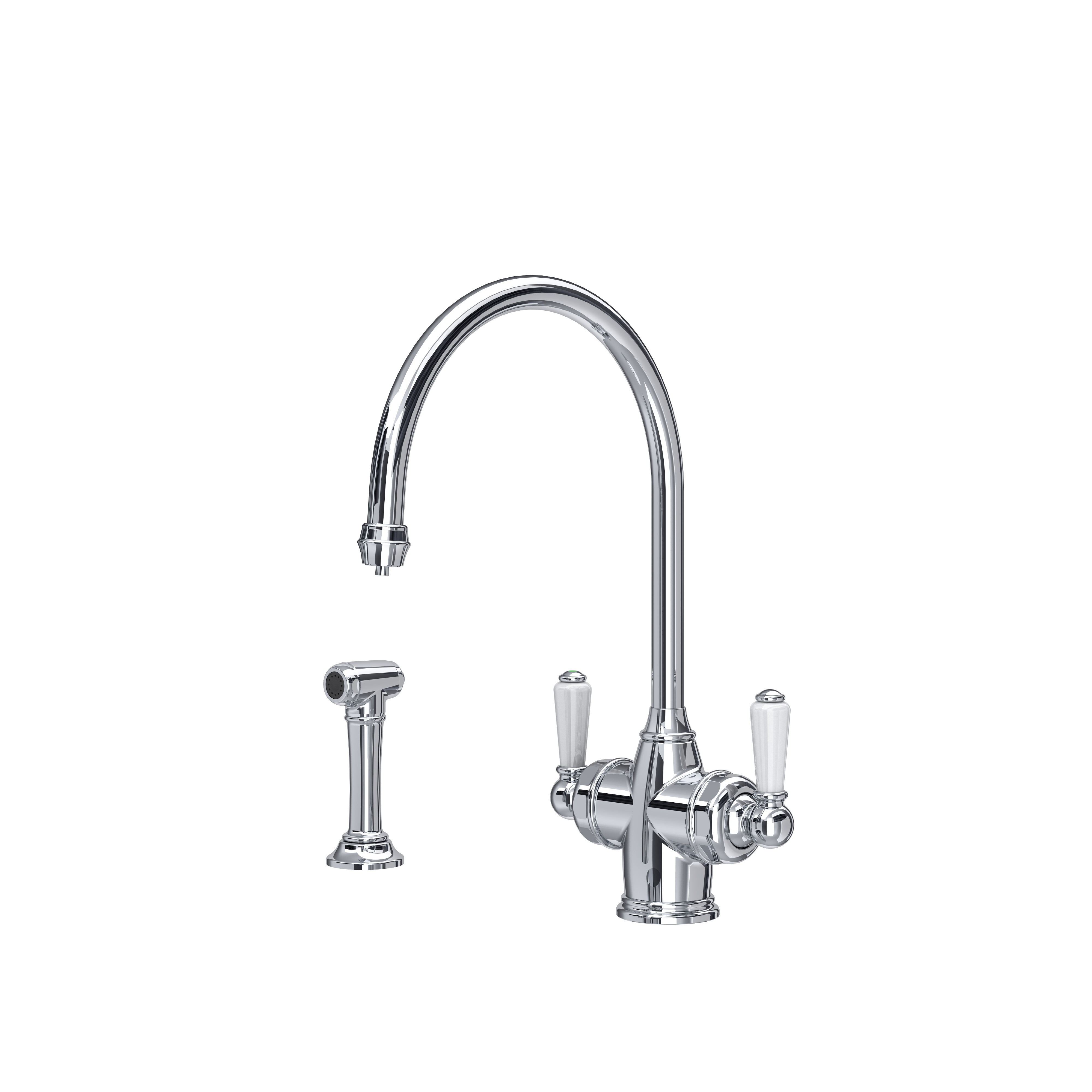 Phoenician Sink mixer with filtration and rinse