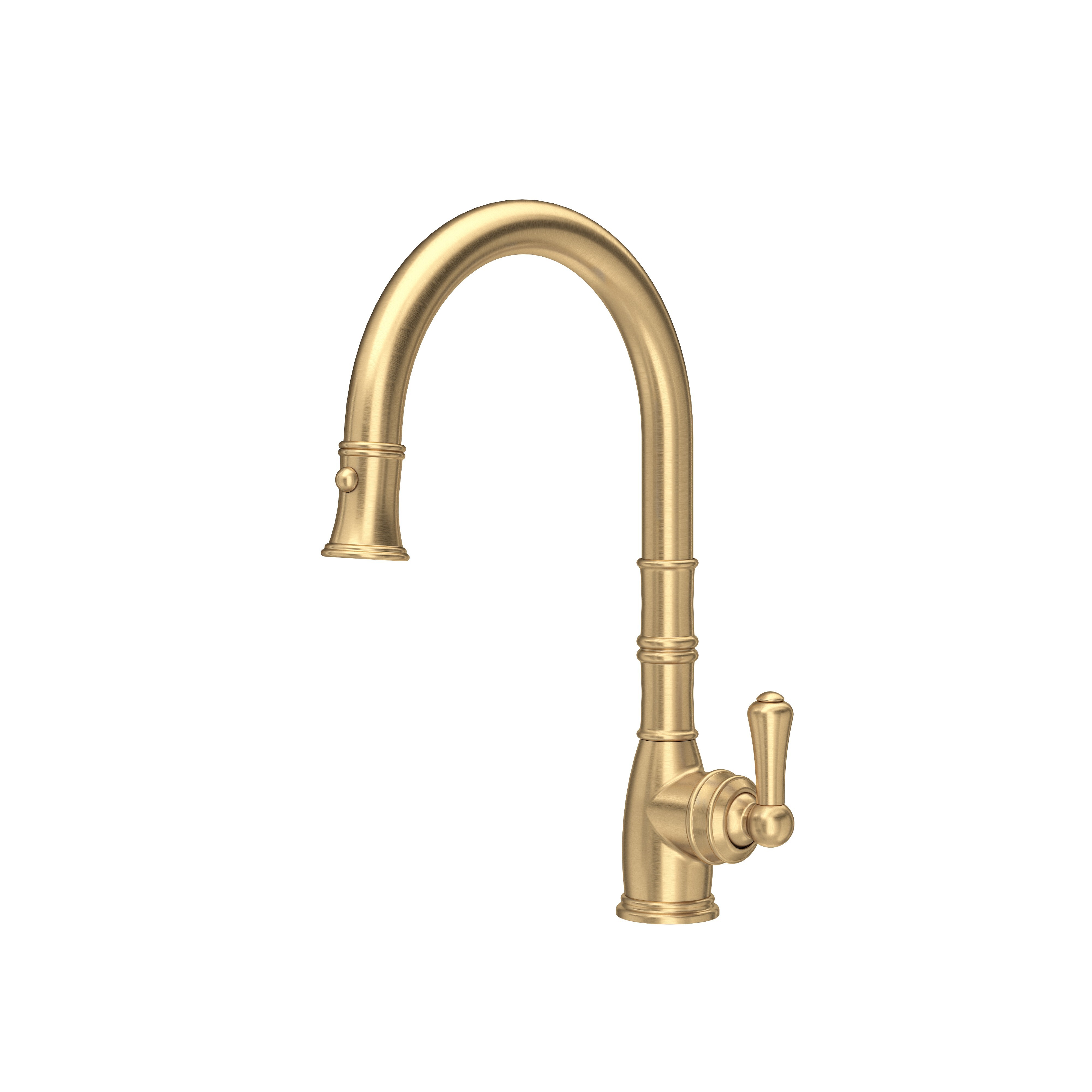 Provence Monobloc sink mixer with pull-down rinse