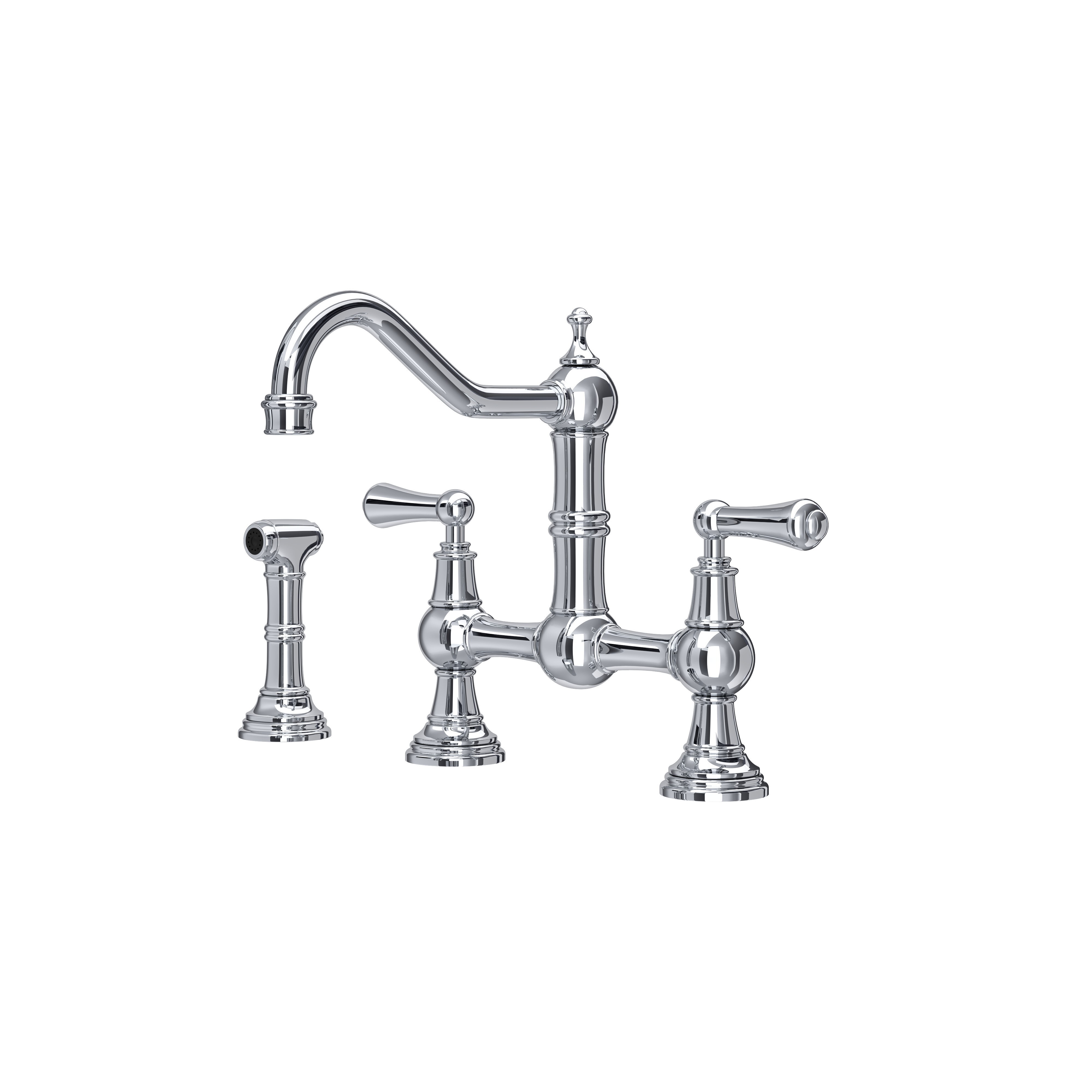 Provence Bridge umyvadlová baterie s oplachovačem