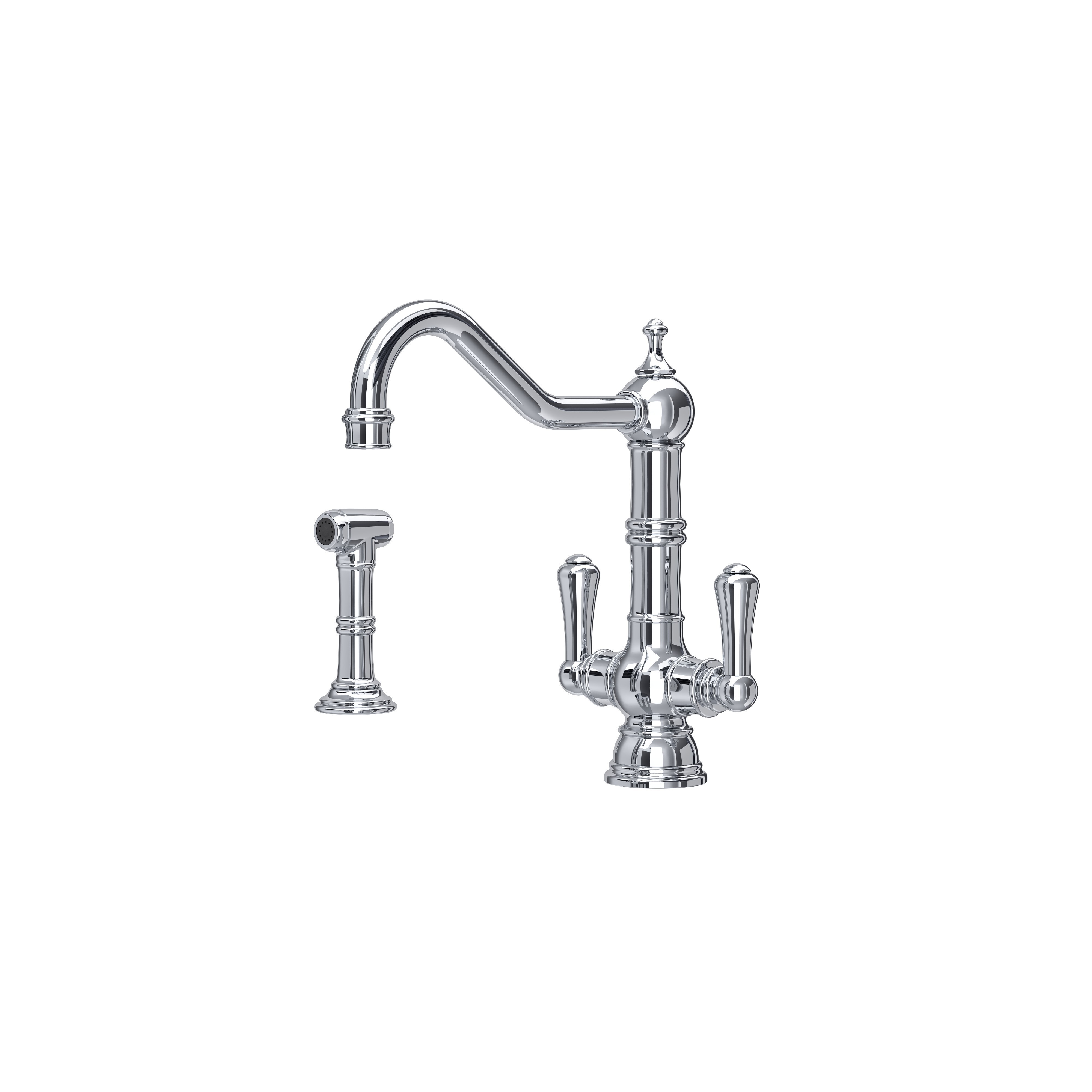Provence Monobloc sink mixer with rinse