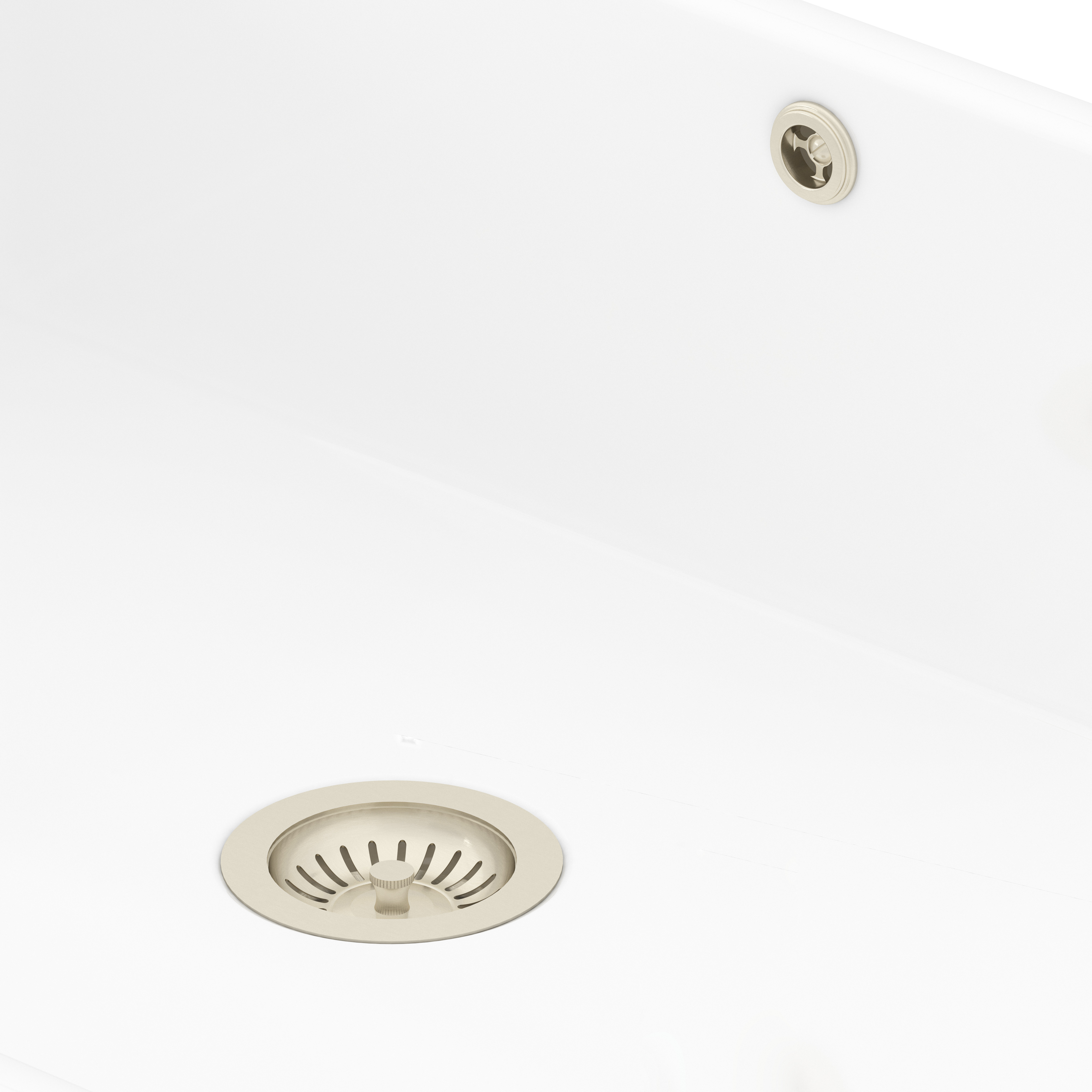 Sada odpadu a přepadu pro jednu misku