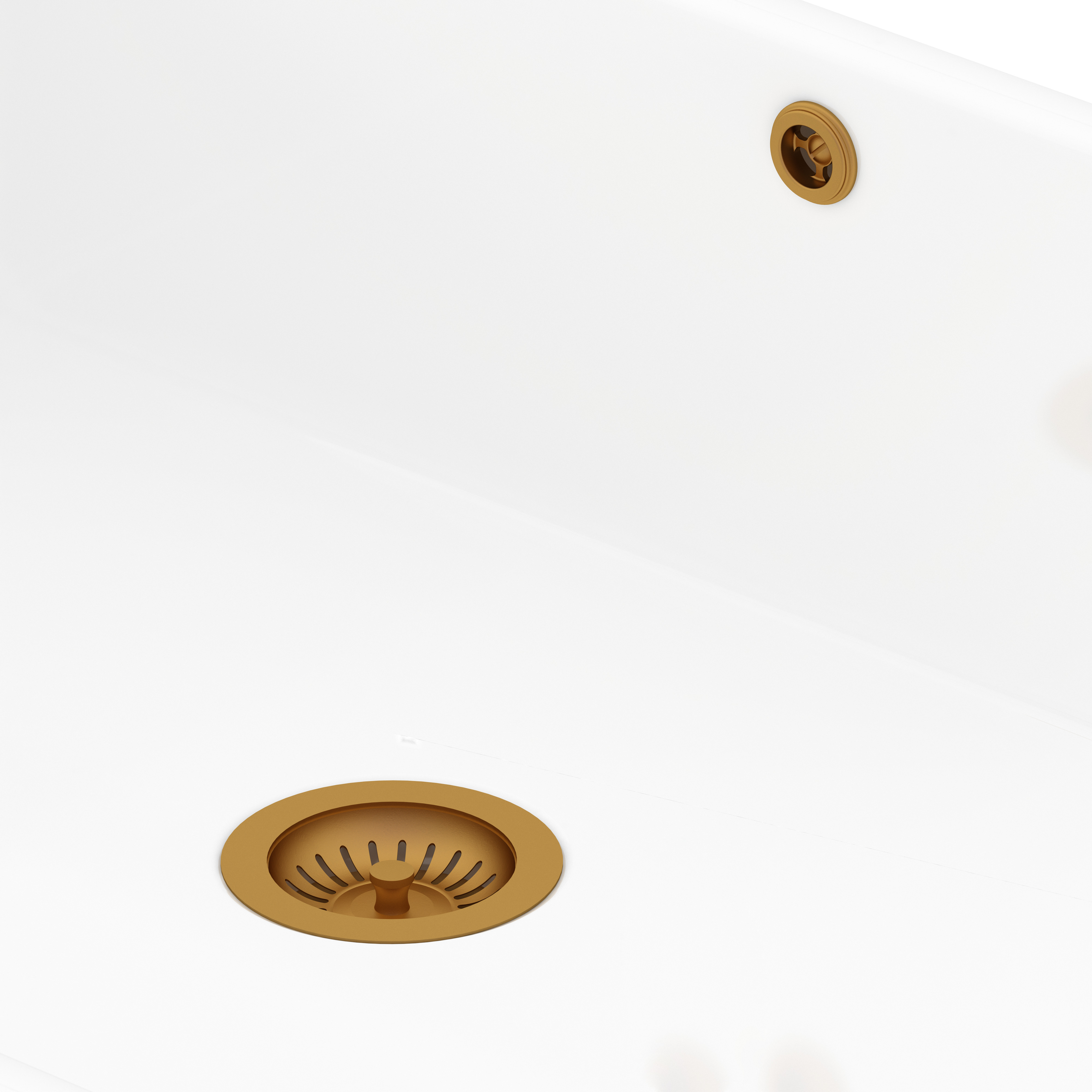 Sada odpadu a přepadu pro jednu misku