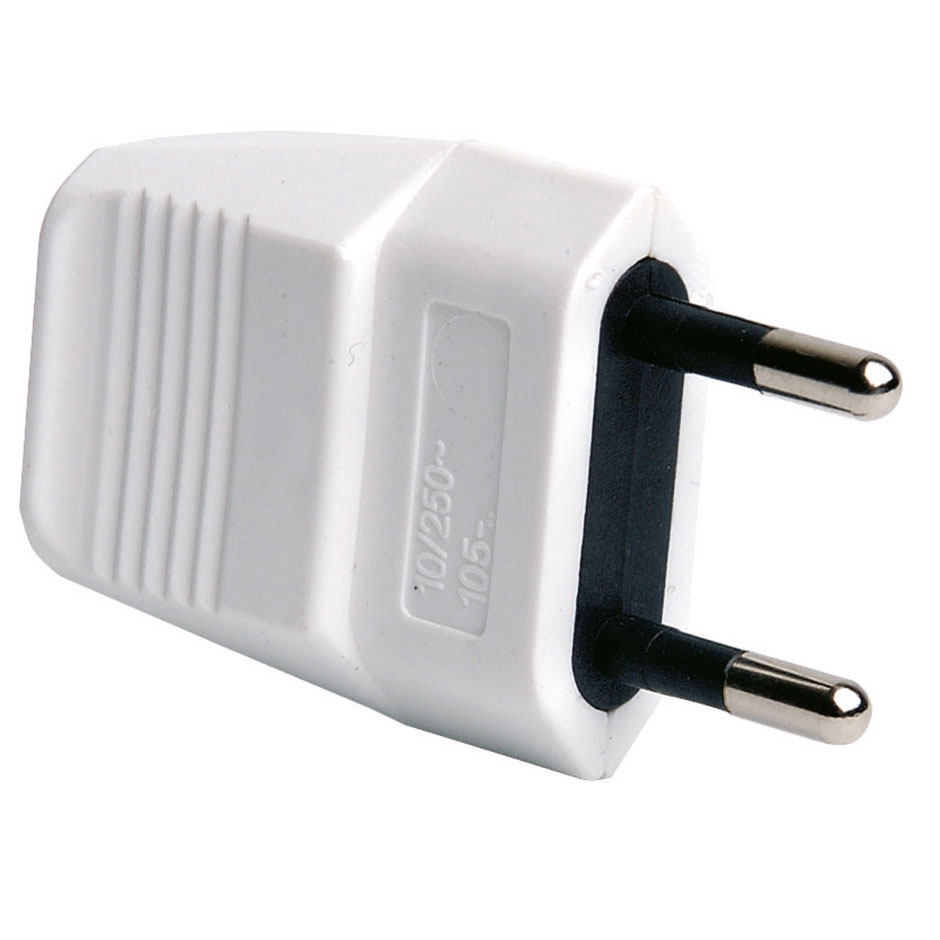 CLAVIJA 10A 250V BLANCA SIMON