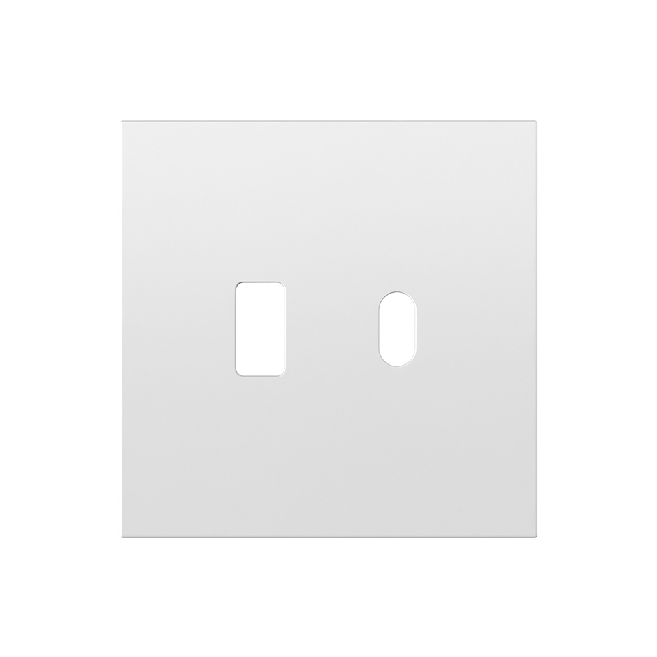 Cover for USB A+C white matte Simon 360