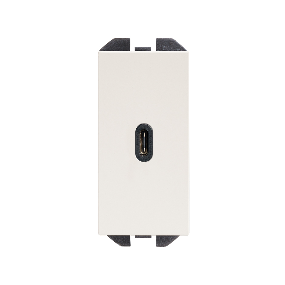 USB C charger 20W Power Delivery matt white Simon 270