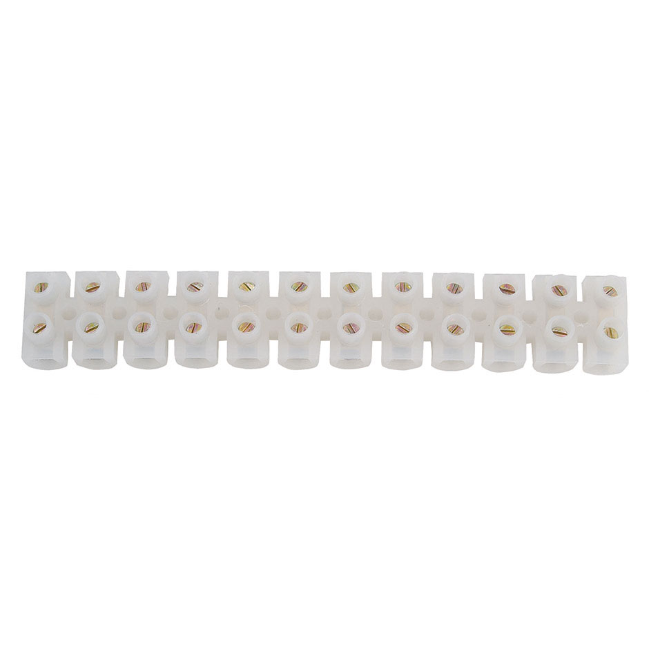 Regletas de conexión blanca sección 16mm² Simon