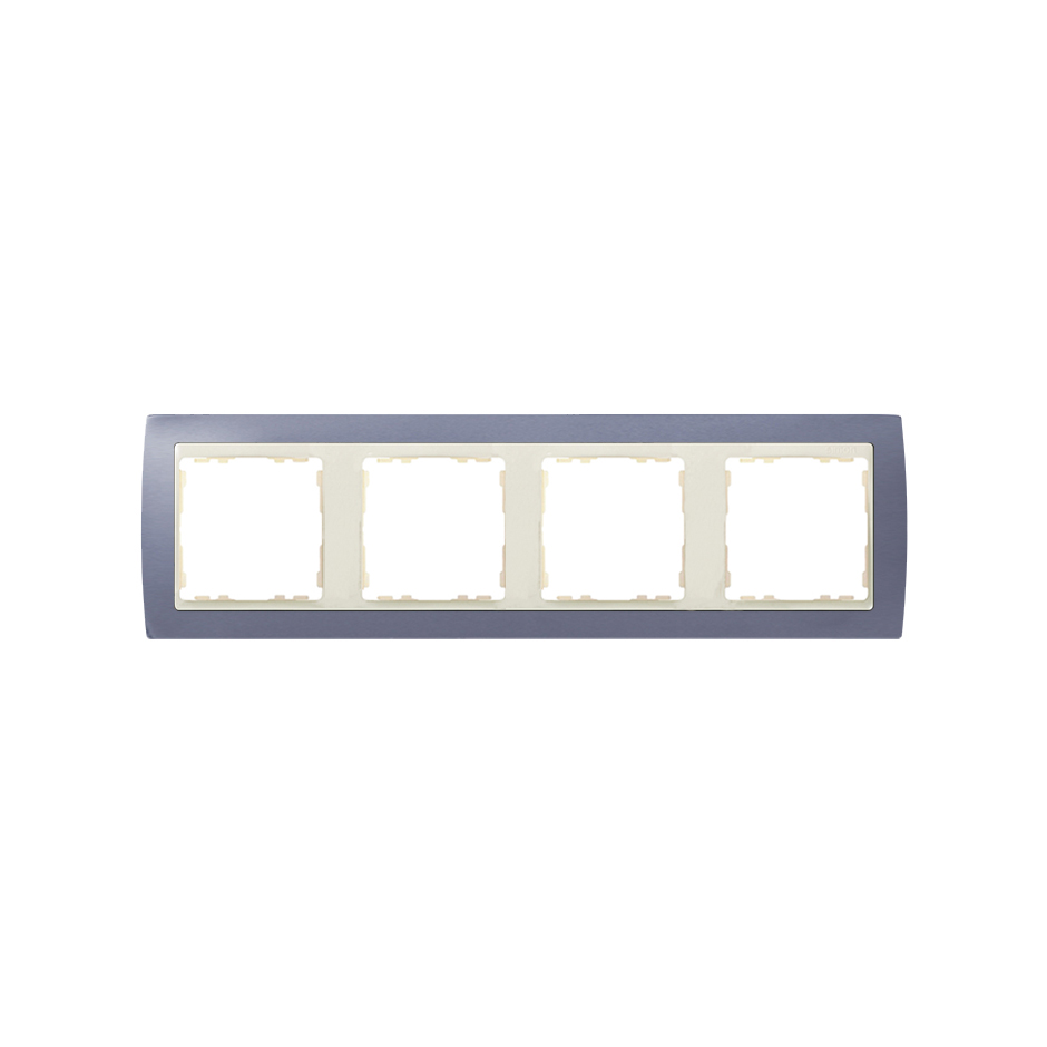 Frame for 4 elements lilac interior ivory Simon 82
