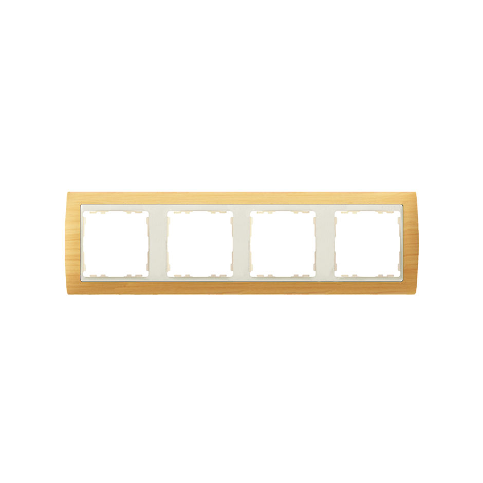 Frame for 4 elements pine interior ivory Simon 82