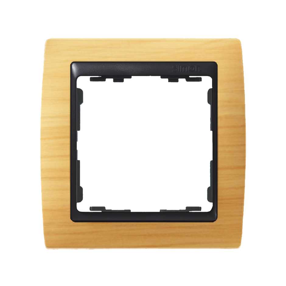 Frame for 1 element pine interior graphite Simon 82