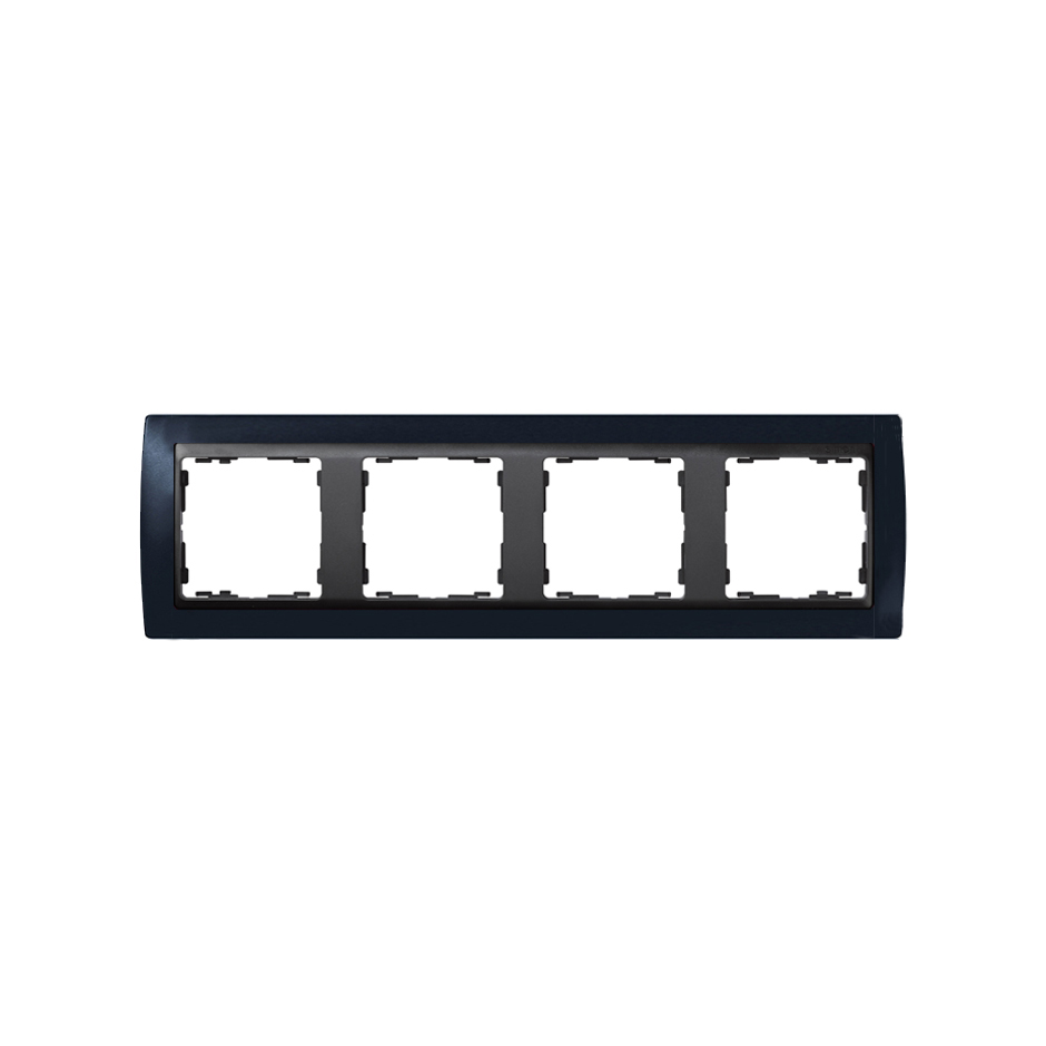 Frame for 4 elements graphite Simon 82
