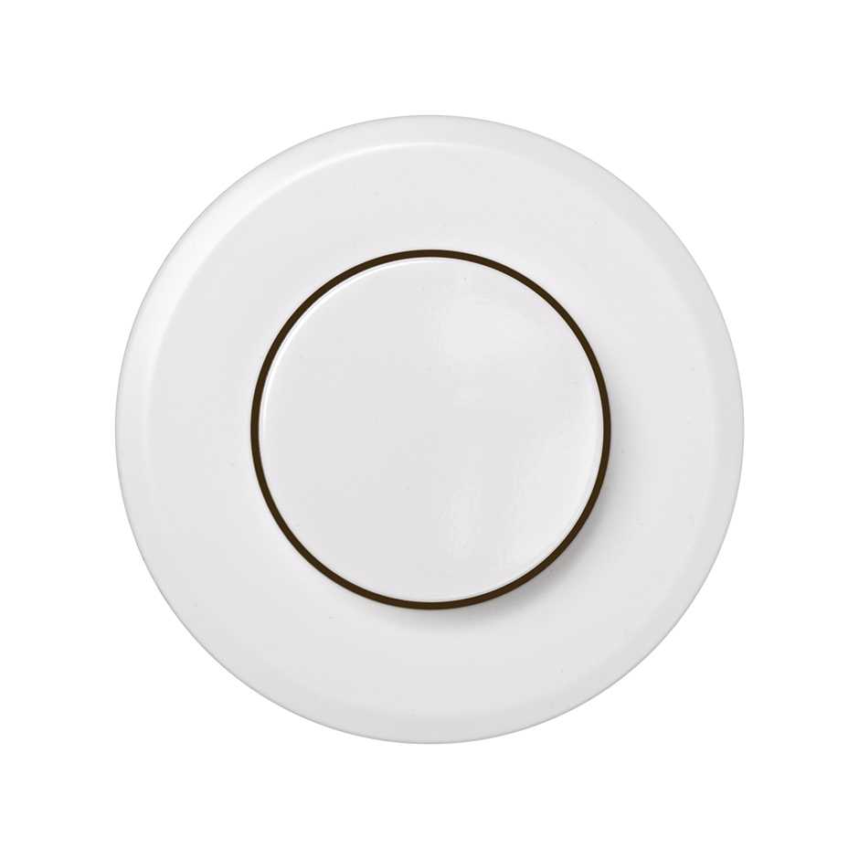 Placa para los mecanismos electrónicos giratorios blanco Simon 88