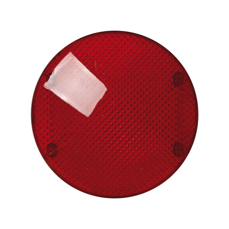 Diffuser cover red for signal light Simon 88