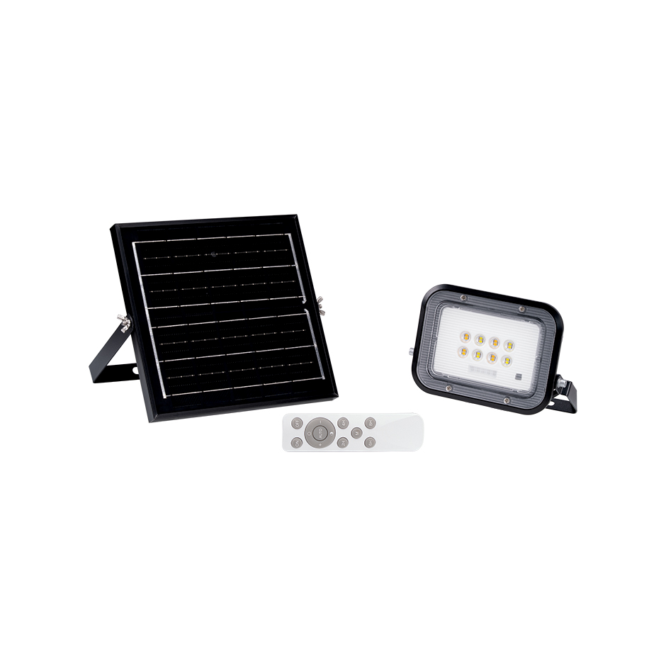 PROJECTEUR LED SOLAIRE CCT 30W 500 LUMENS LUMIÈRE NEUTRE 3000-4000-6000K IP65 SIMON