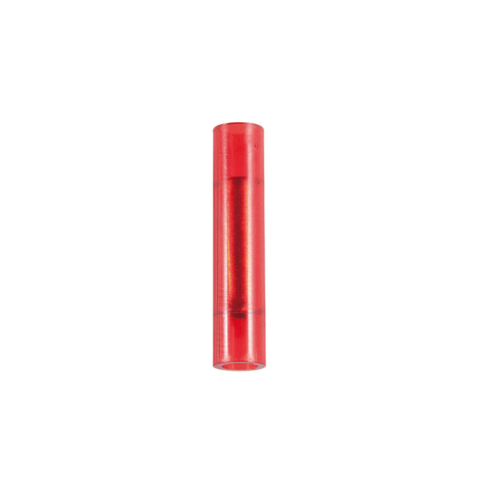 Terminal de junção pré-isolado de 1,5 mm² com ø de 18 mm, 10 unidades em vermelho da 