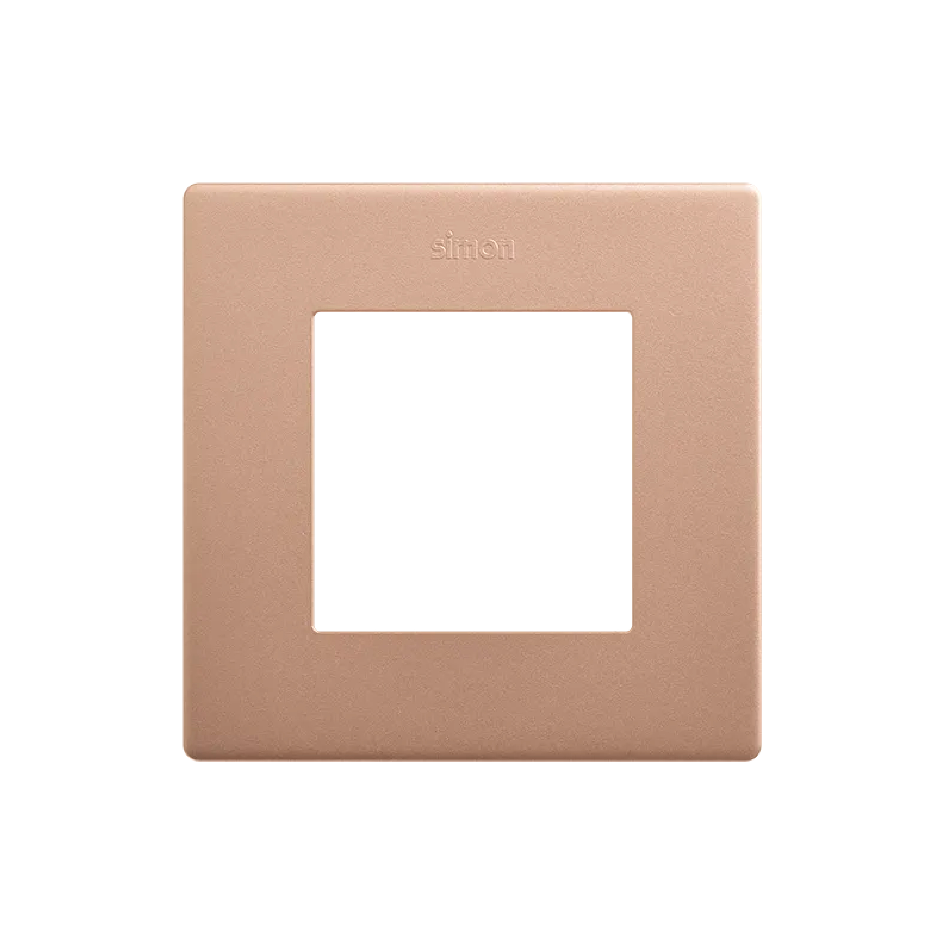 Frame for IP44 mechanisms for 1 element copper Simon 270
