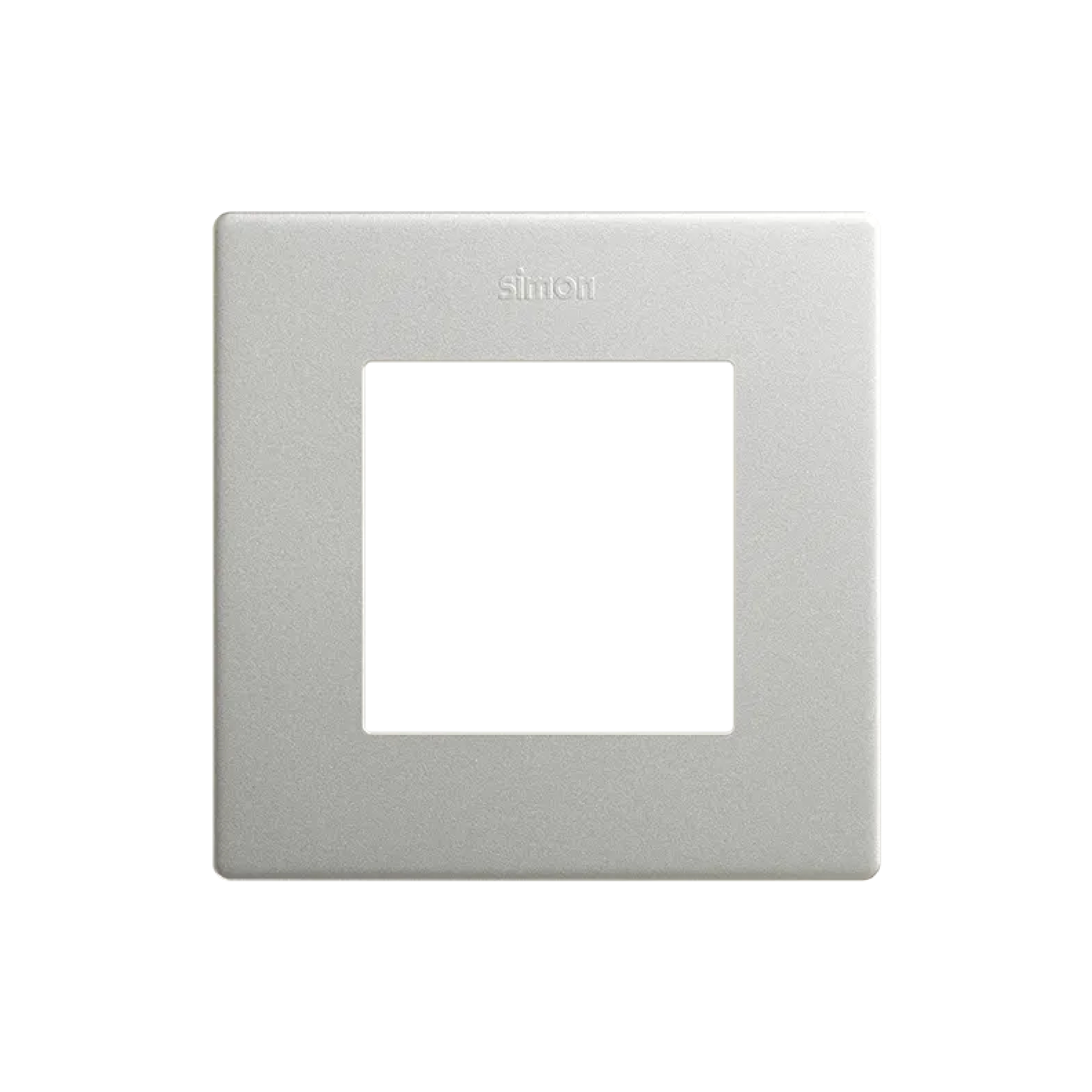 Frame for IP44 mechanisms for 1 element aluminium Simon 270
