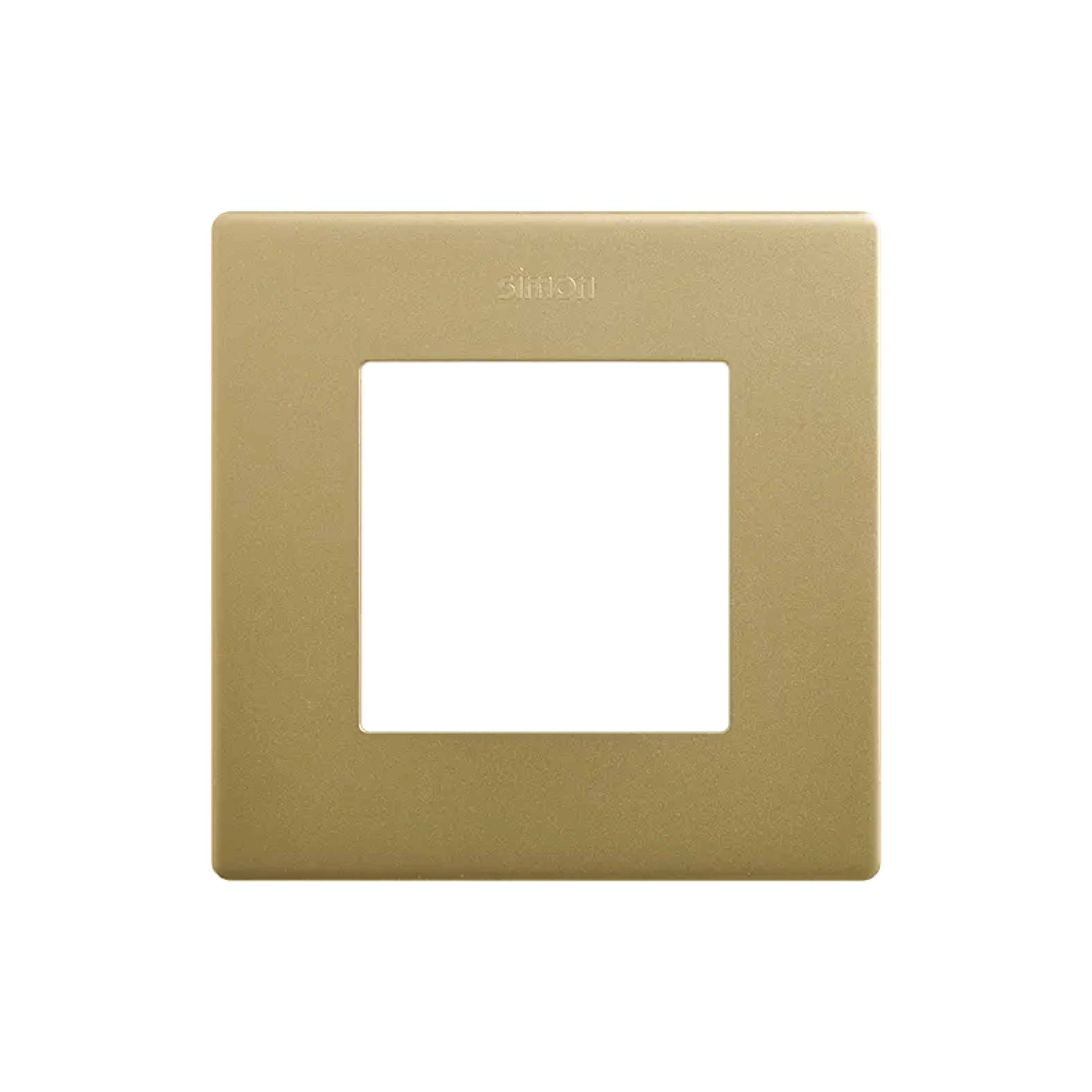Frame for IP44 mechanisms for 1 element gold Simon 270