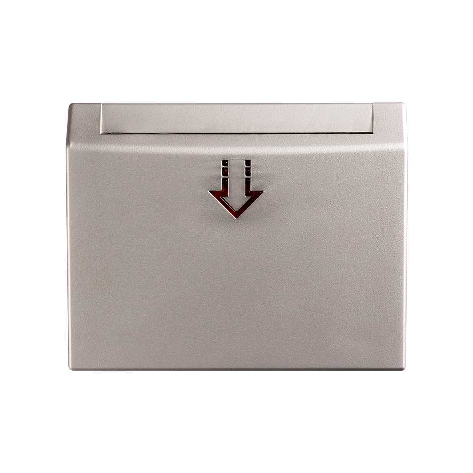 Tapa para interruptor de tarjeta grafito Simon 82