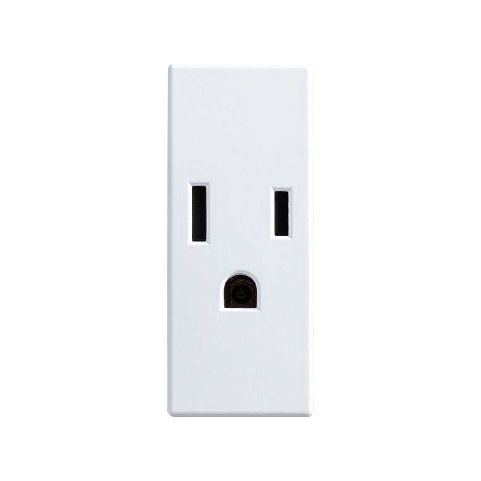 Toma de corriente 2P+T con seguridad 15A 127V~ blanco Simon 82