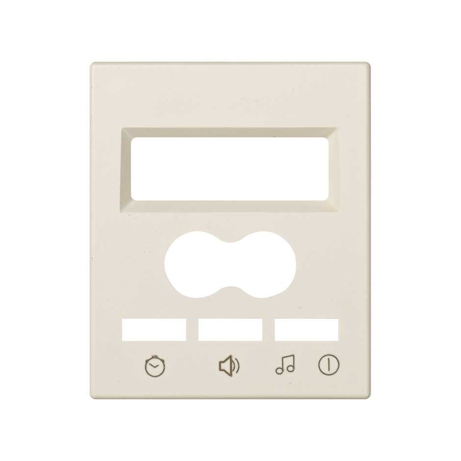 Cover for digital control 2 channels with intercom and display ivory Simon 82 Centralisations