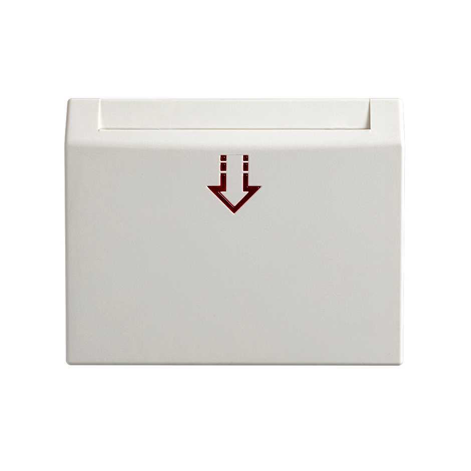 Tapa para interruptor de tarjeta aluminio Simon 82