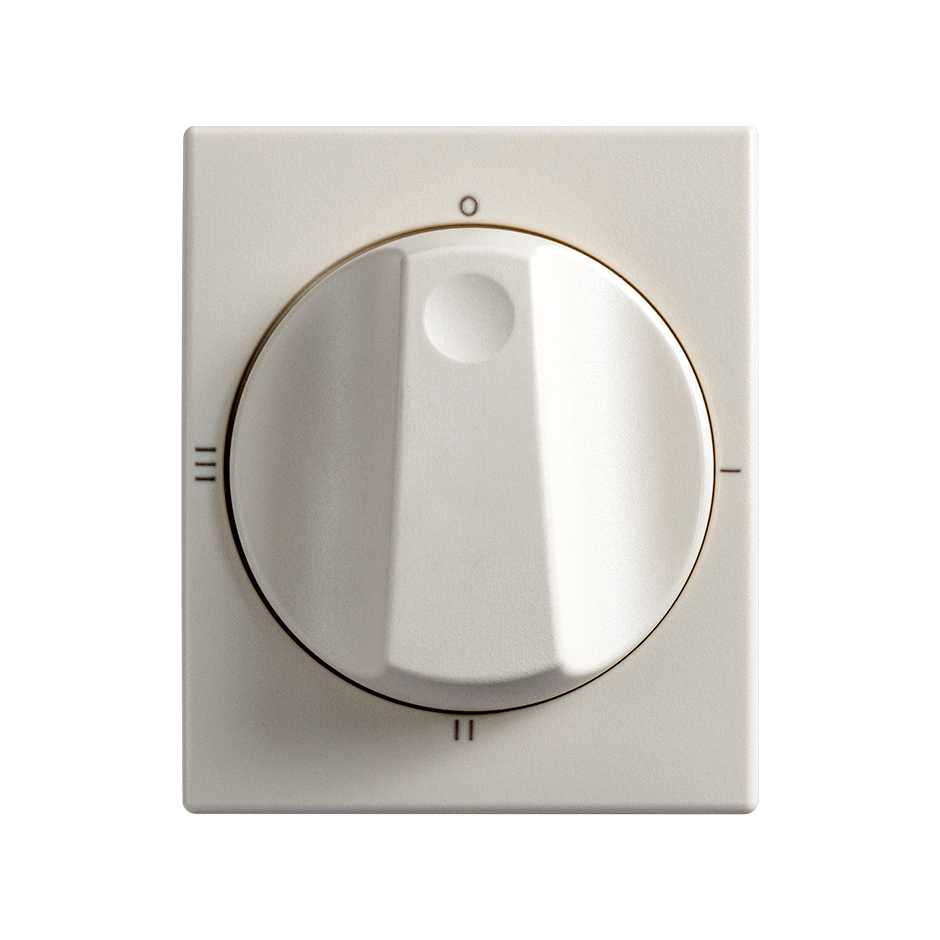 Tapa para interruptor rotativo de 2 módulos marfil Simon 82