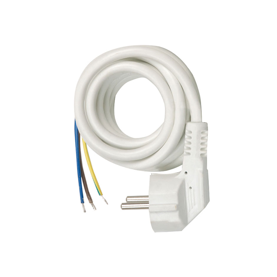CABLE H05VV-F 3G1.5MM² 3 METERS WHITE FOR MULTIPLE BASE MULTIFIX SIMON