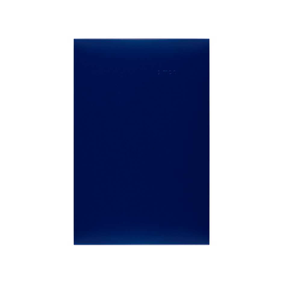 Placa ciega sin chasis azul marina Simon 25 Plus