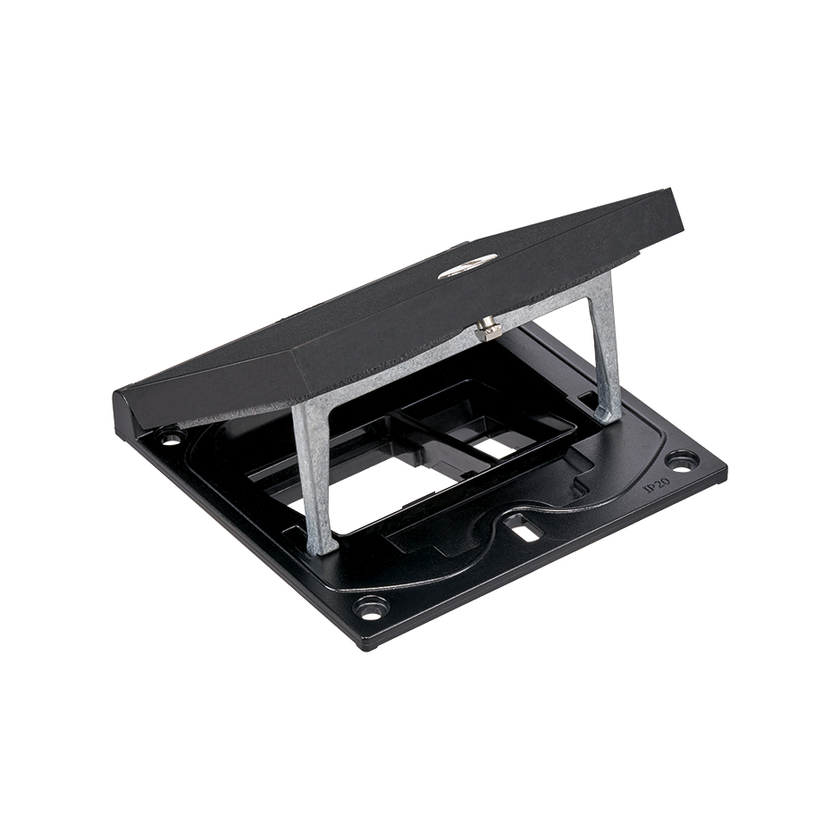 IP66 Platine et cadre manuel pour mécanisme K45 et logement Keystone RJ45