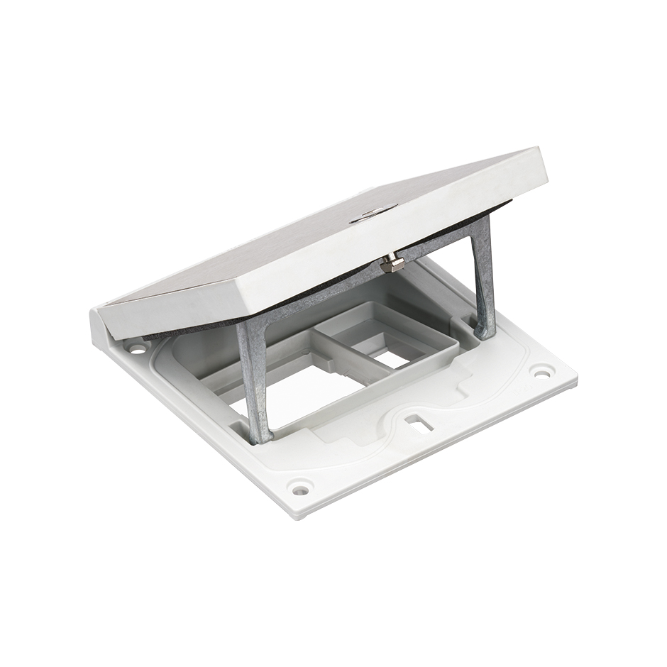 IP66 Mechanism holder and security frame for K45 mechanism and RJ45 Keystone lodge