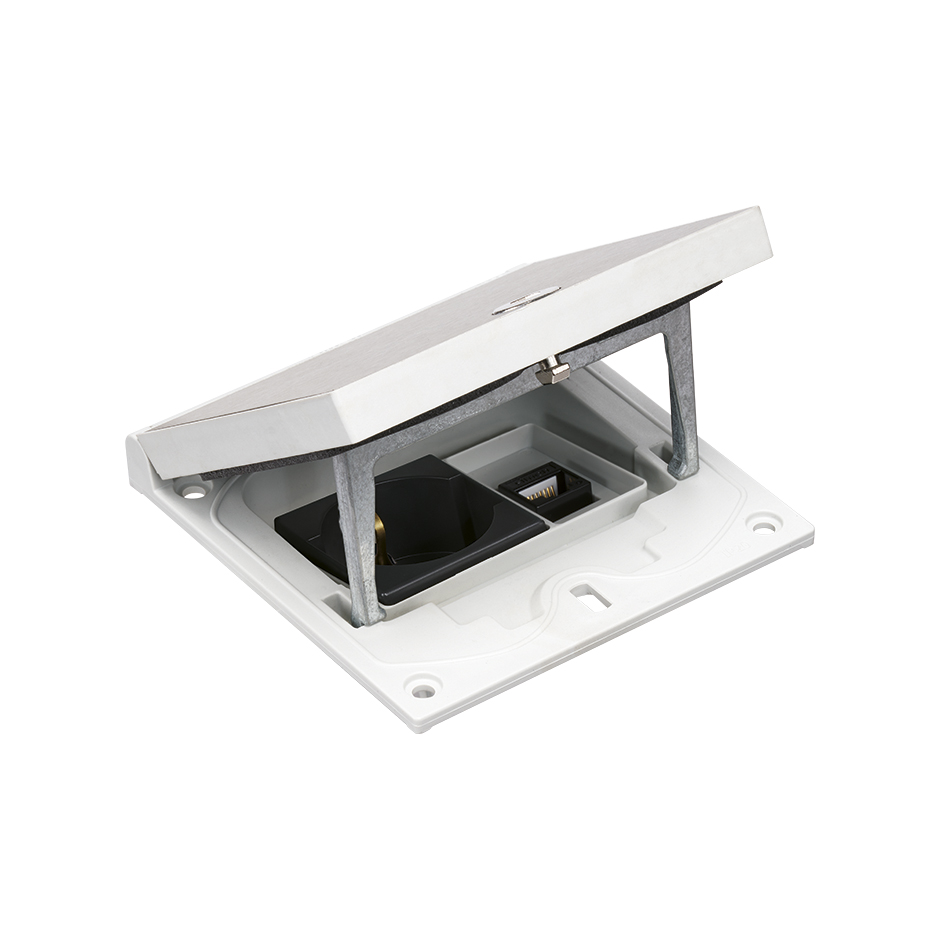 IP66 Mechanism holder and security frame with italian P40 socket and ...